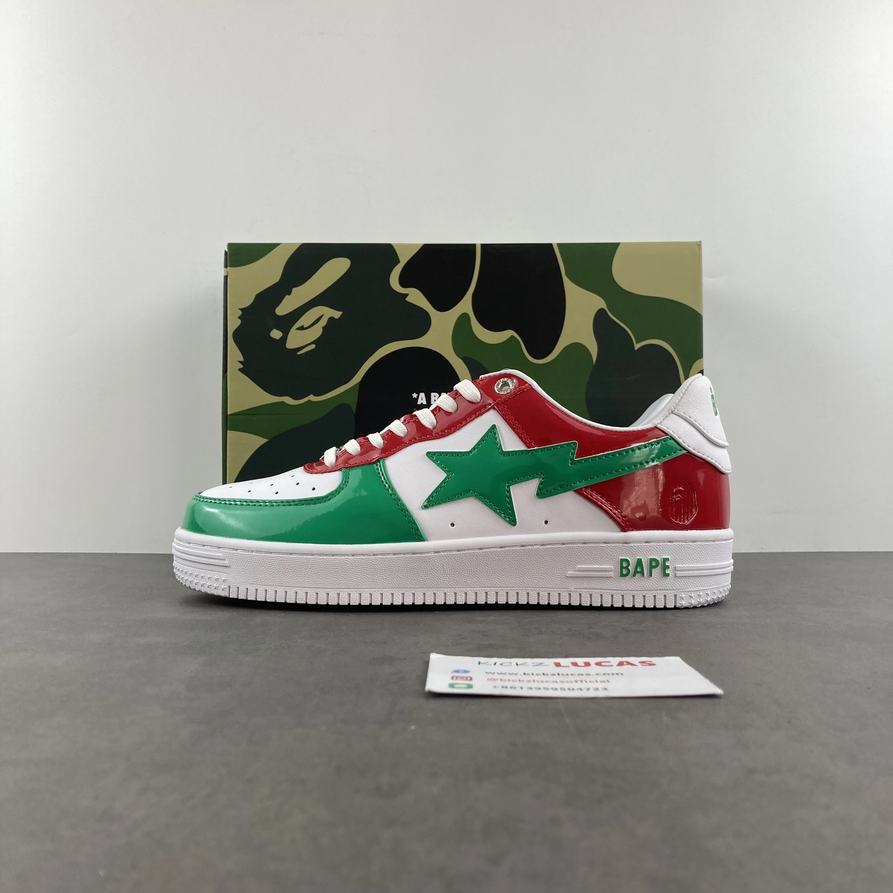 Refined A Bathing Ape Bape Sta Italy 1I80-291-004 1I80-191- 682