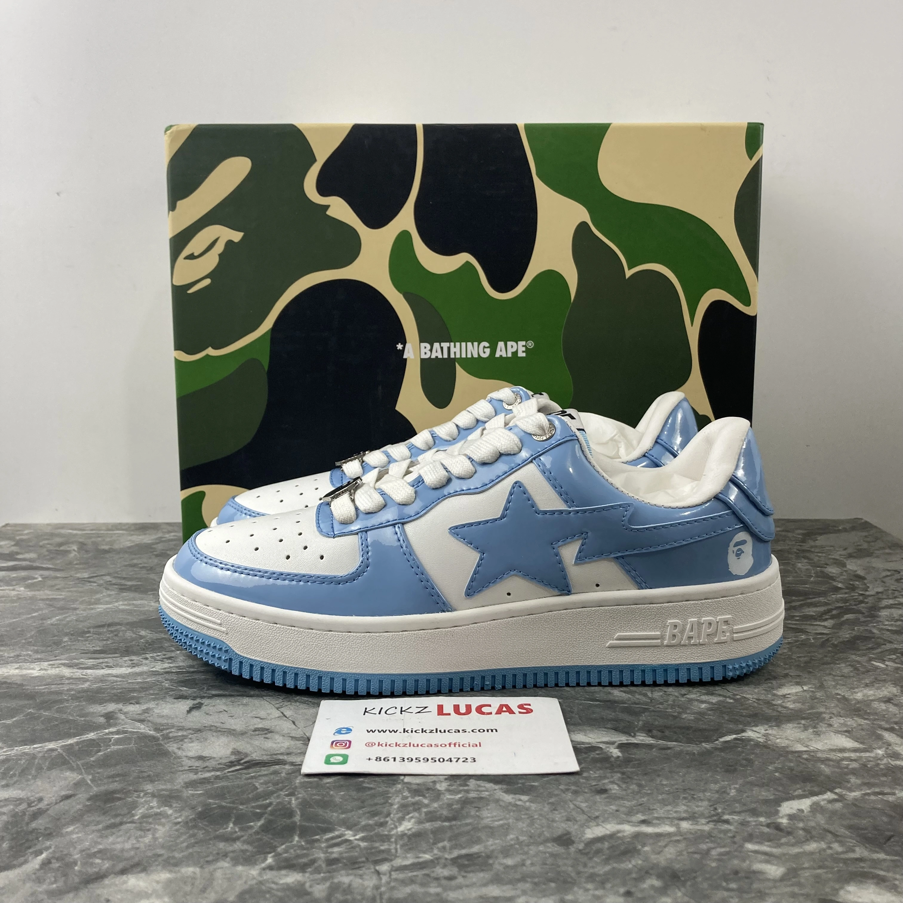 A Bathing Ape Bape Sta Low Blue MK221021- Thermal 688