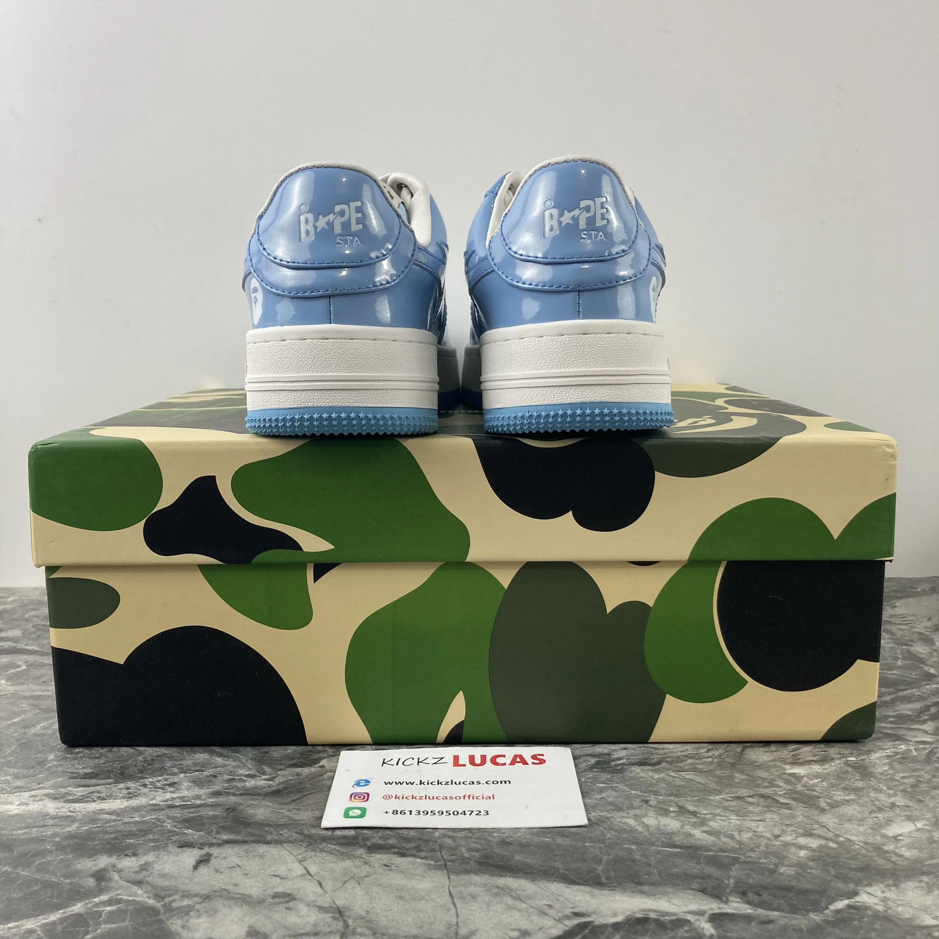 A Bathing Ape Bape Sta Low Blue MK221021- Thermal 688