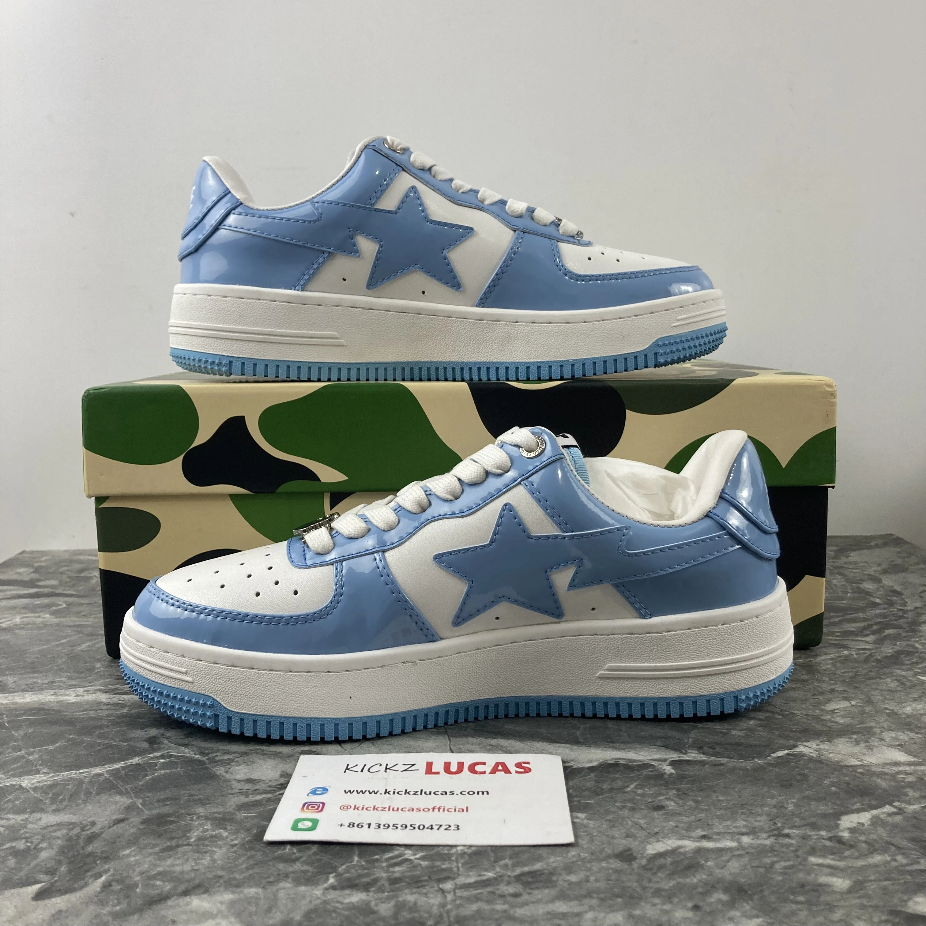 A Bathing Ape Bape Sta Low Blue MK221021- Thermal 688