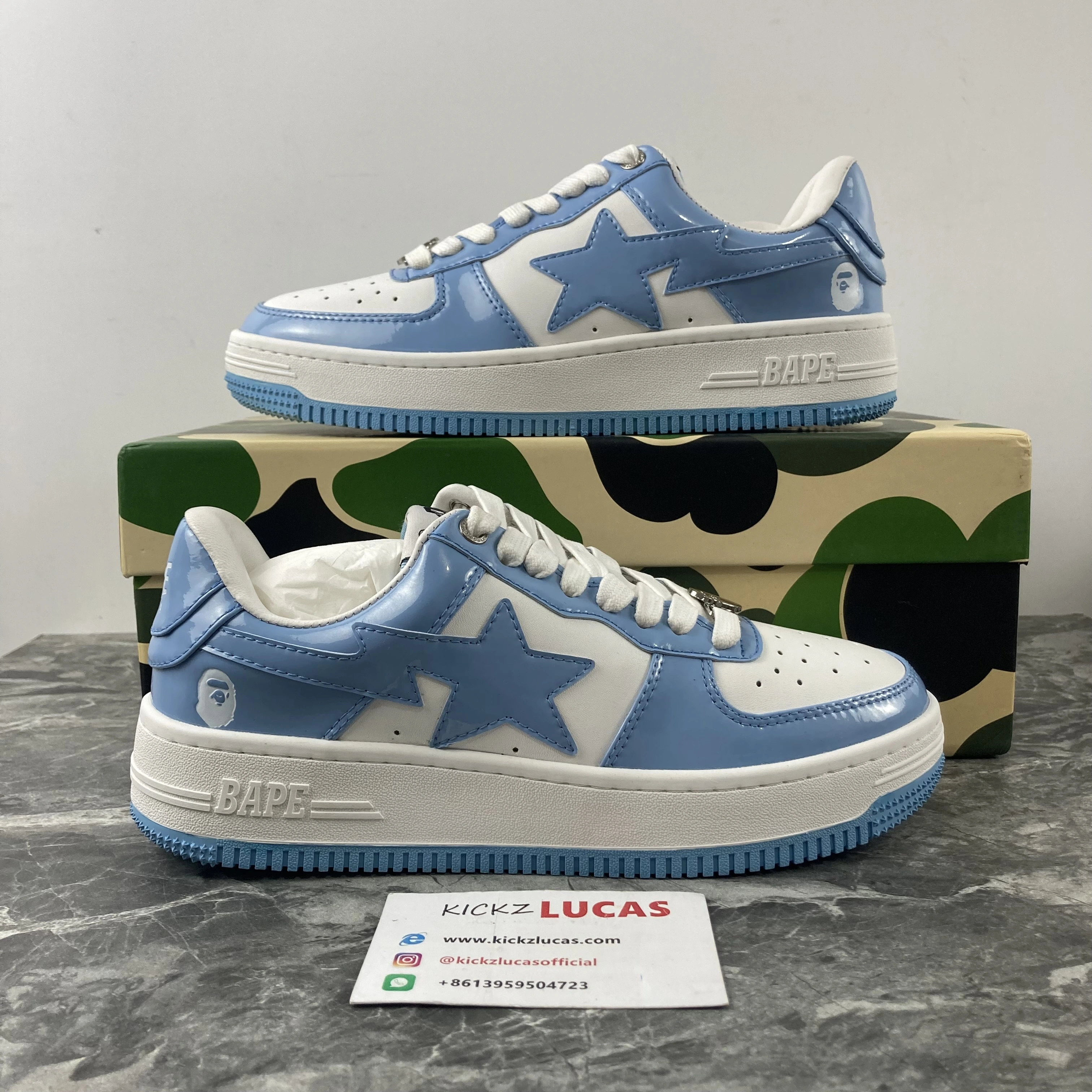 A Bathing Ape Bape Sta Low Blue MK221021- Thermal 688