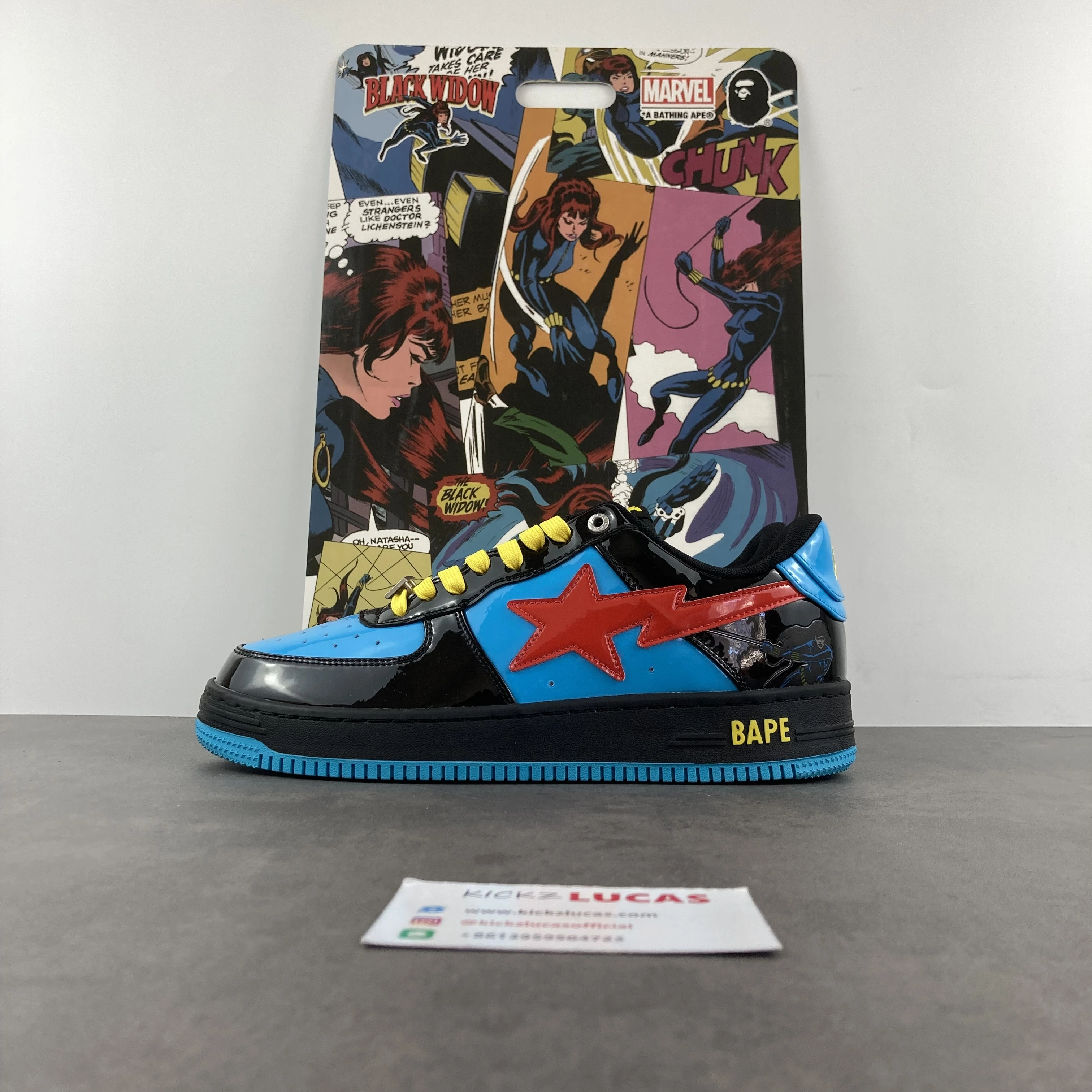 SoftTouch A Bathing Ape Bape Sta Marvel Comics Black Widow 001FWI 675