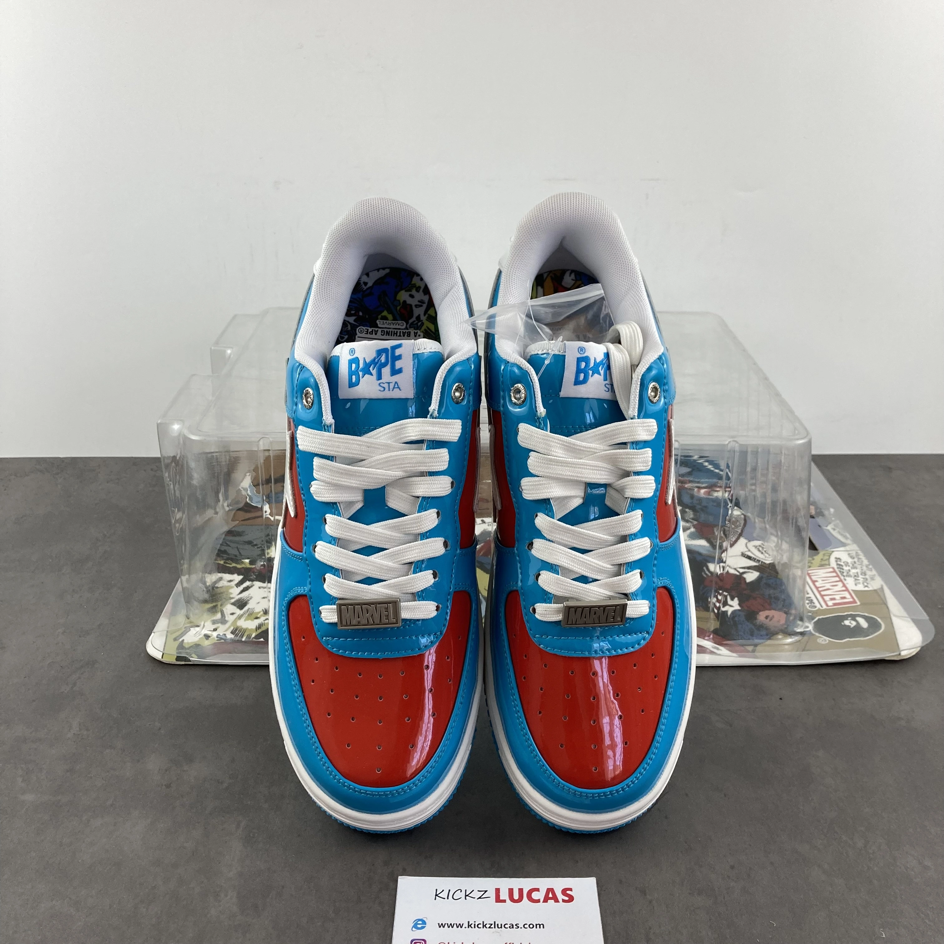 Upgraded A Bathing Ape Bape Sta Marvel Comics Captain America 001FWI 678