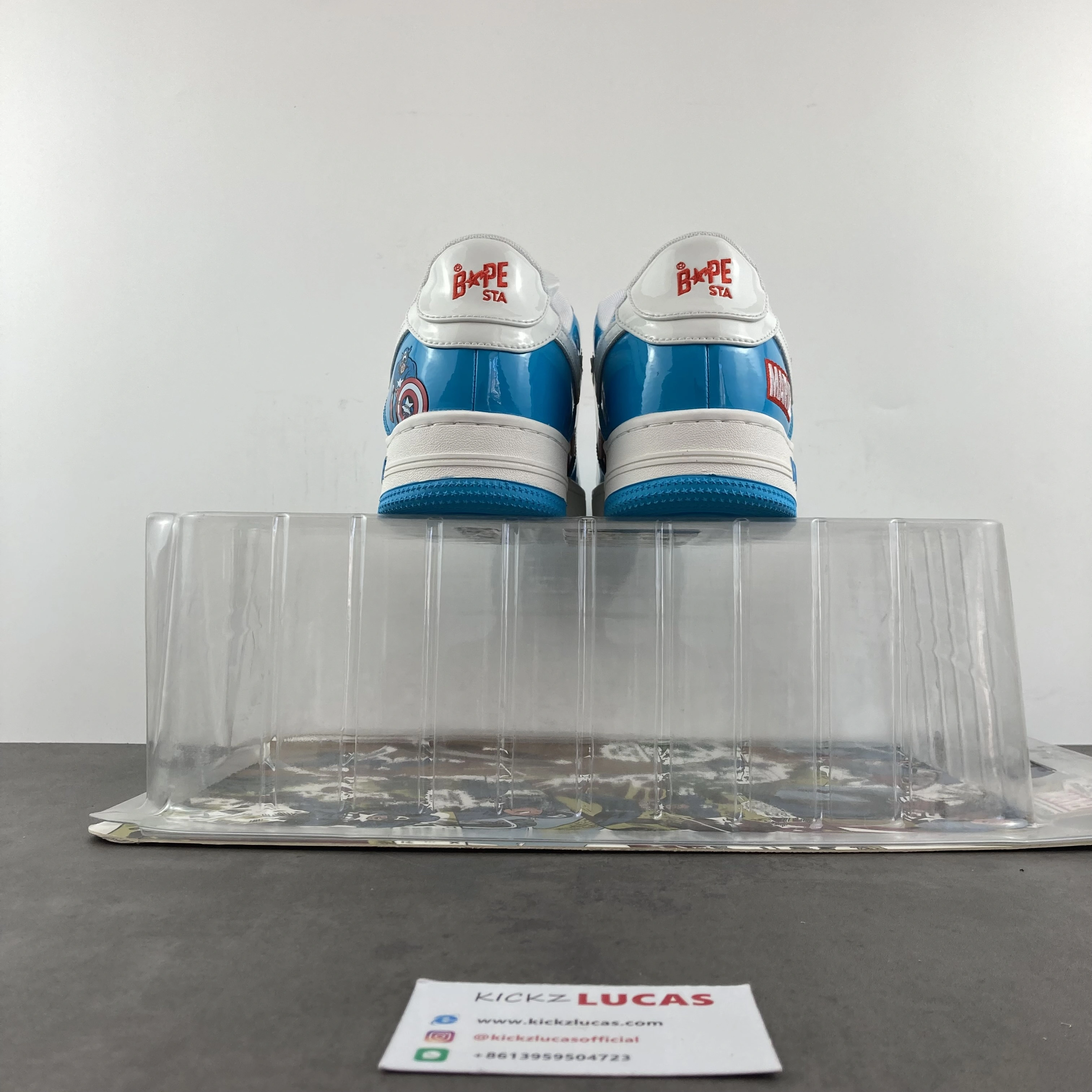 Upgraded A Bathing Ape Bape Sta Marvel Comics Captain America 001FWI 678