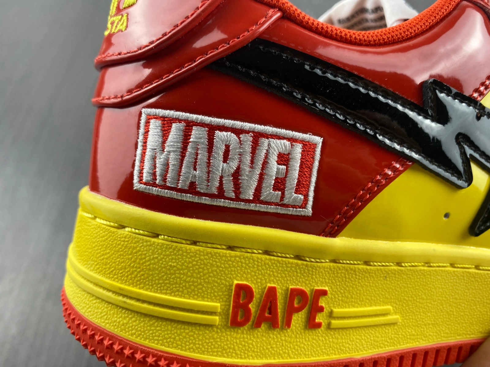 OnTrend A Bathing Ape Bape Sta Marvel Comics Iron Man 001FWI 679