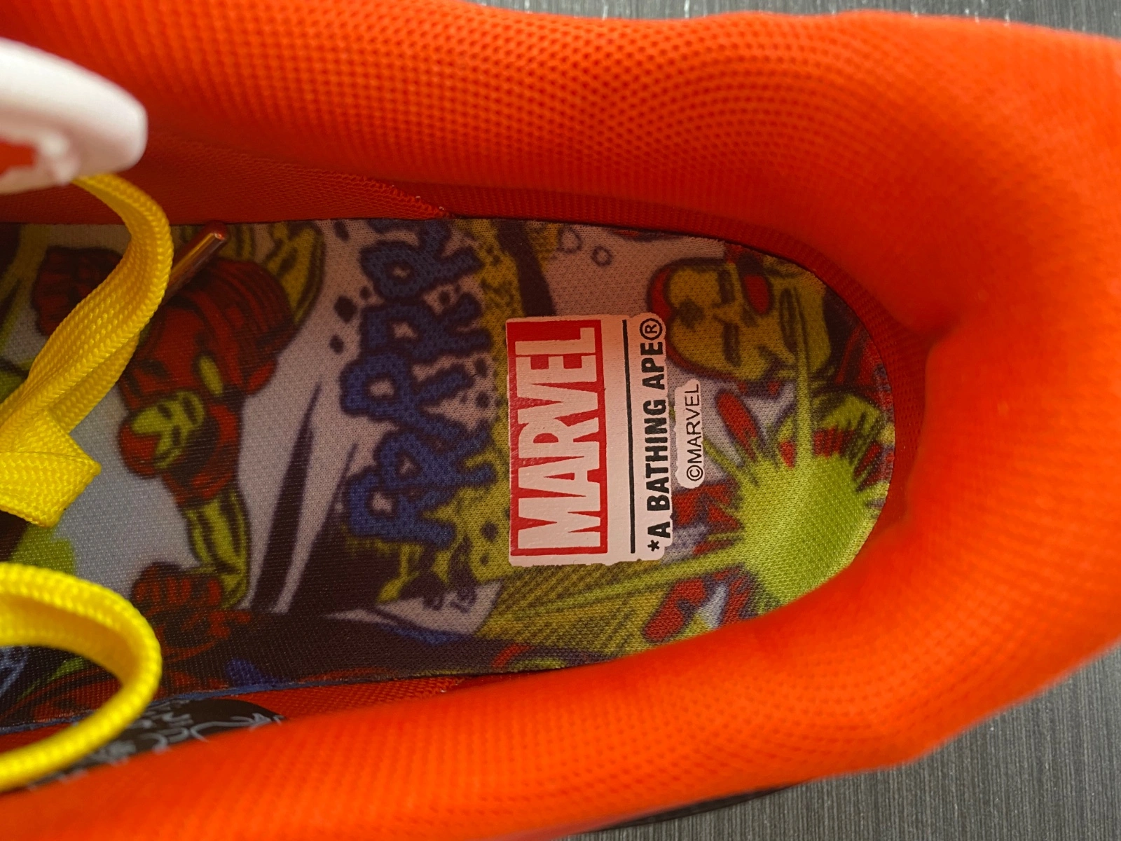 OnTrend A Bathing Ape Bape Sta Marvel Comics Iron Man 001FWI 679