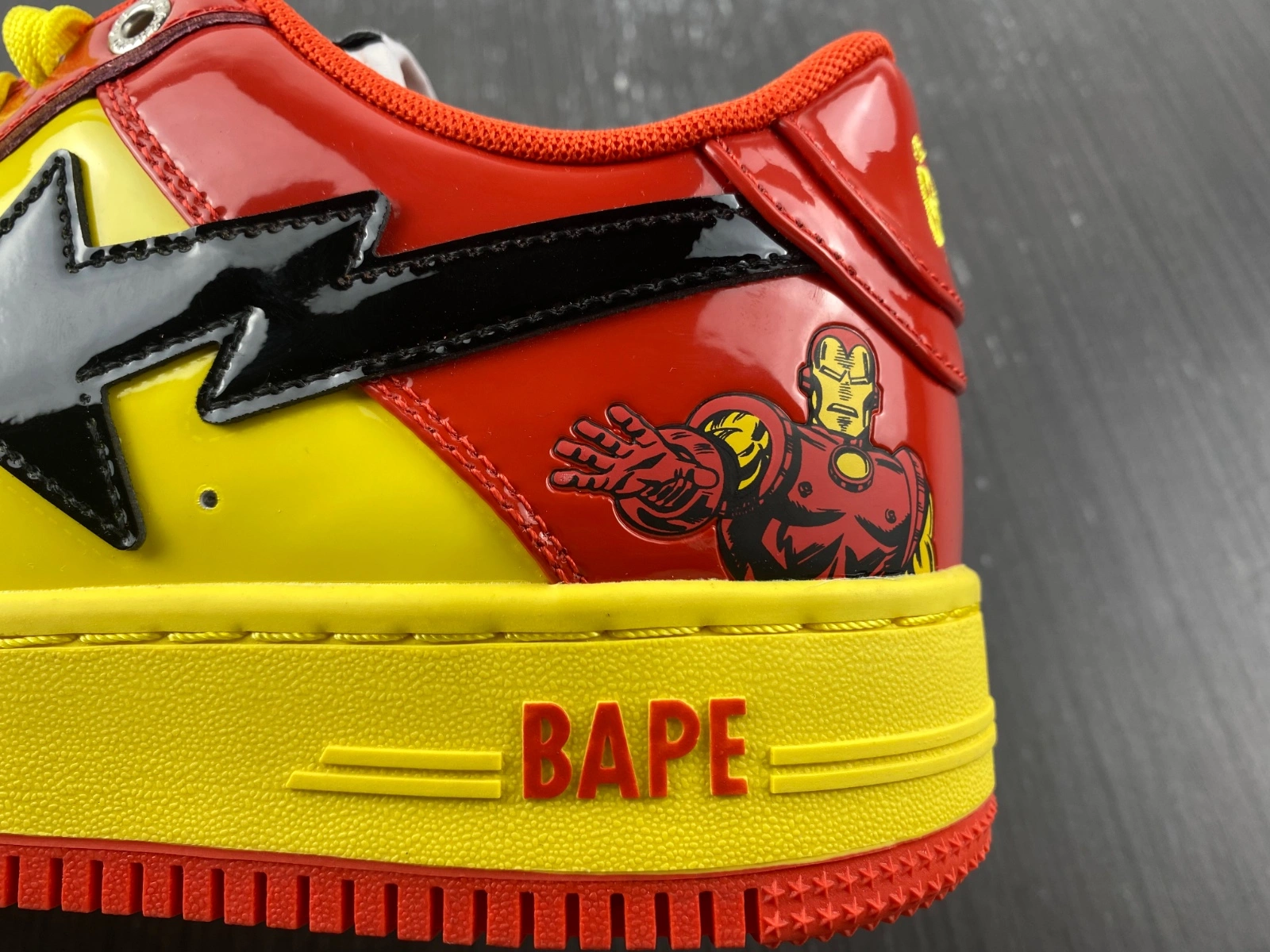 OnTrend A Bathing Ape Bape Sta Marvel Comics Iron Man 001FWI 679