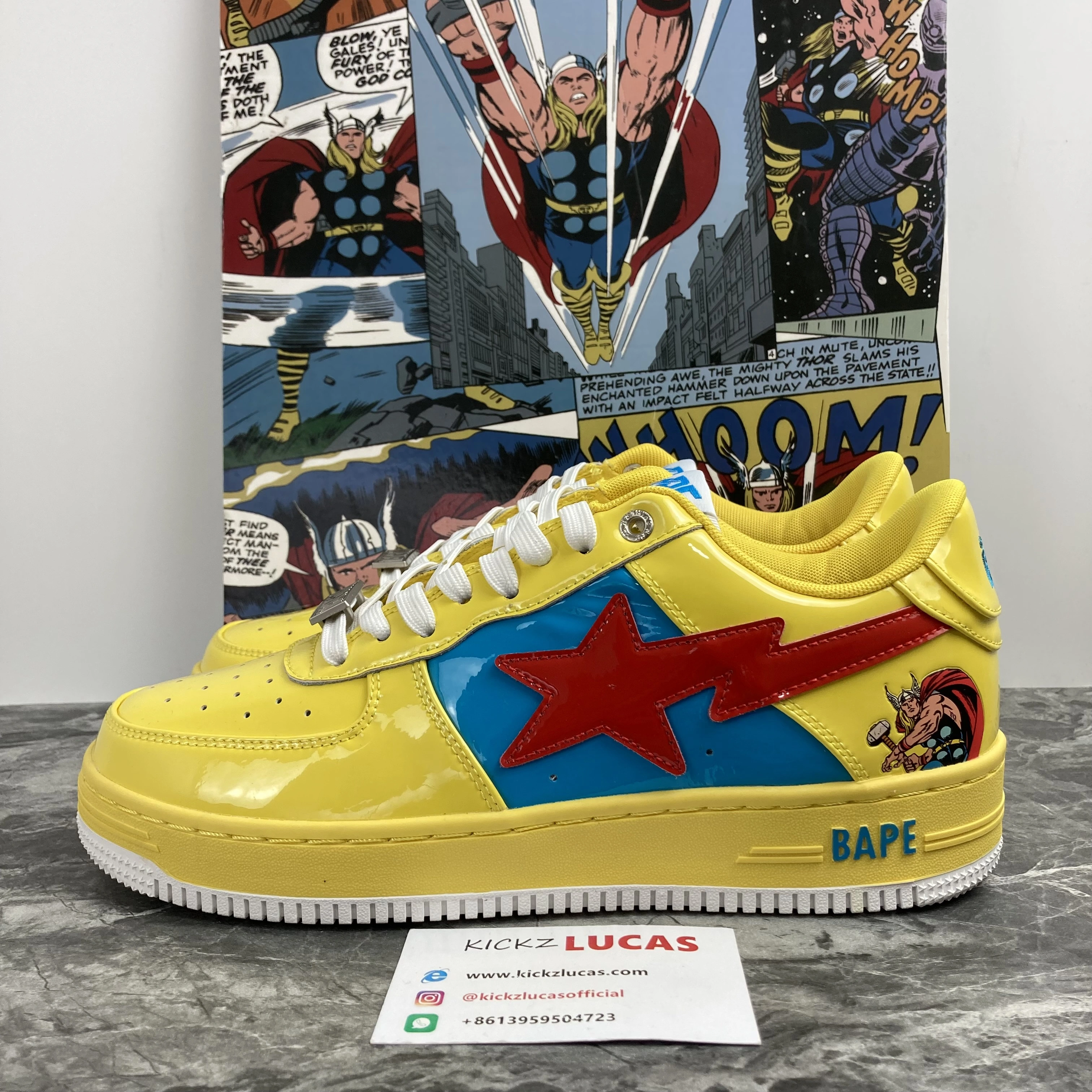 A Bathing Ape Bape Sta Marvel Comics Thor 001FWI FlexibleFit 680