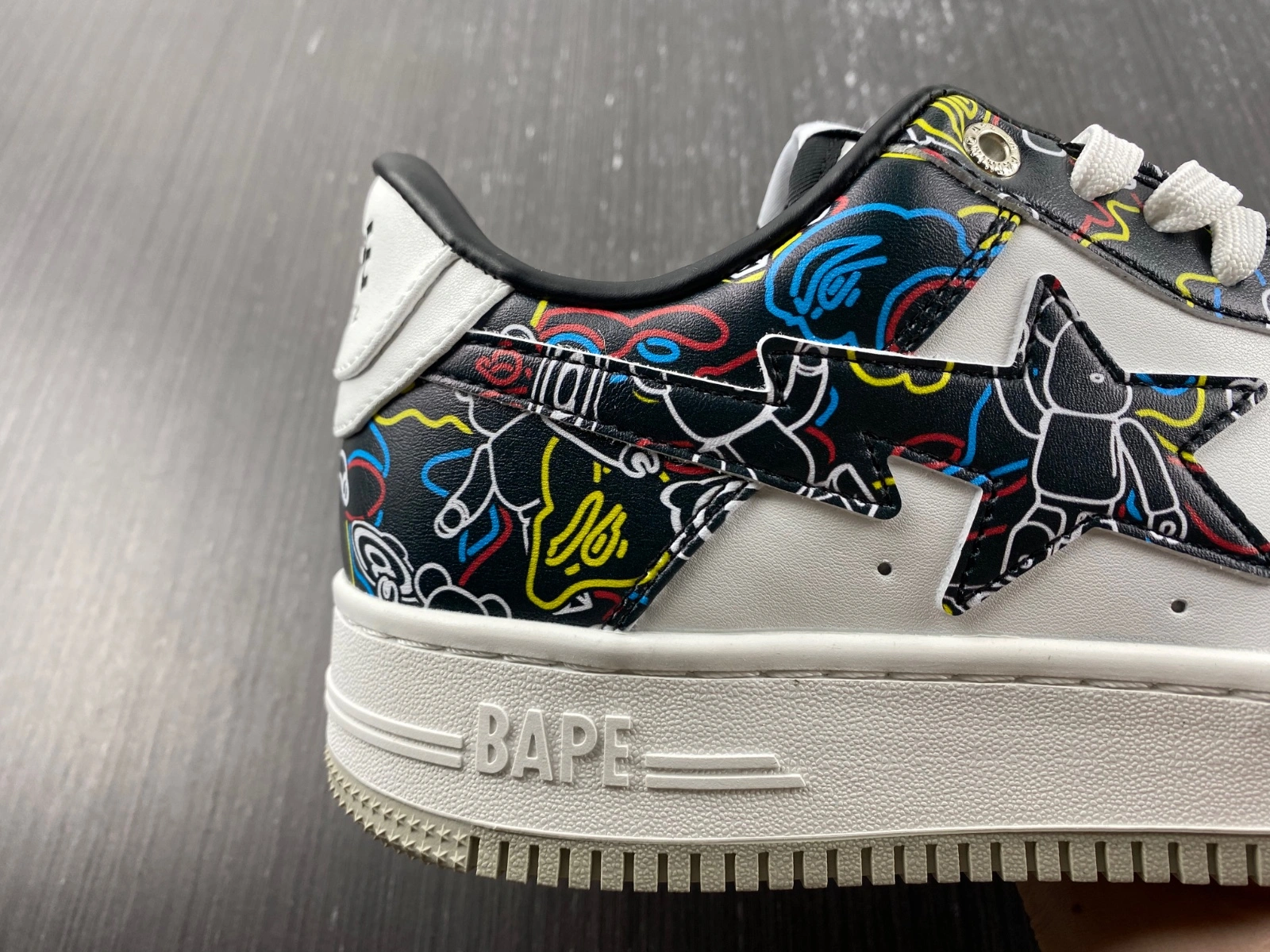 A Bathing Ape Bape Sta Medicom Toy Bearbrick Camo Black 1H73191913-BLK Stretchable 684