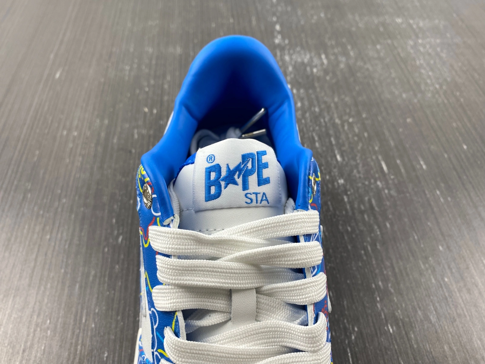 SoftTouch A Bathing Ape Bape Sta Medicom Toy Bearbrick Camo Blue 1H73191913-BLU 683