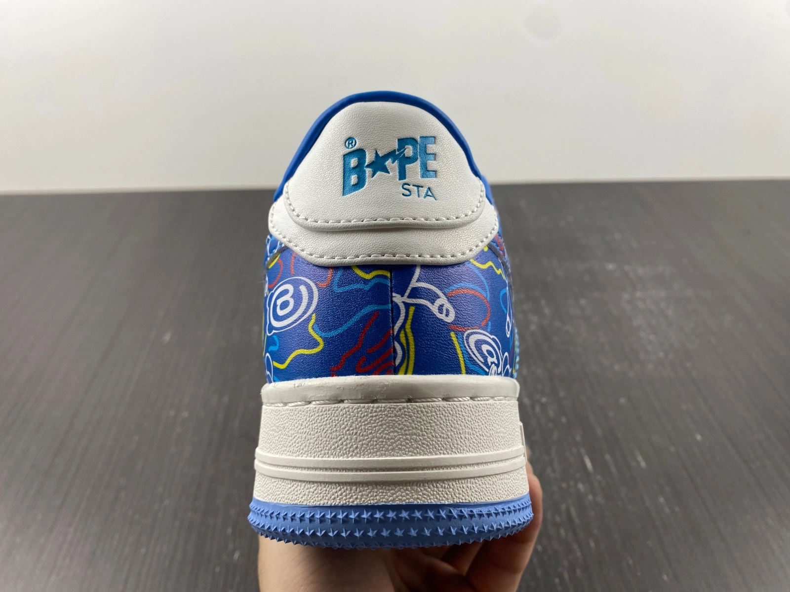 SoftTouch A Bathing Ape Bape Sta Medicom Toy Bearbrick Camo Blue 1H73191913-BLU 683