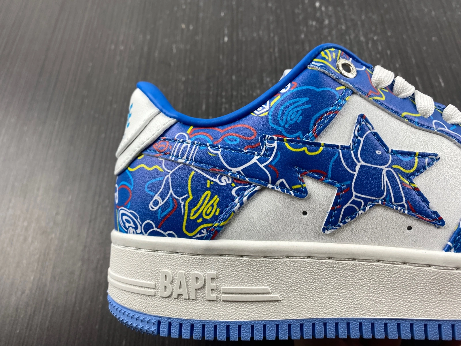 SoftTouch A Bathing Ape Bape Sta Medicom Toy Bearbrick Camo Blue 1H73191913-BLU 683