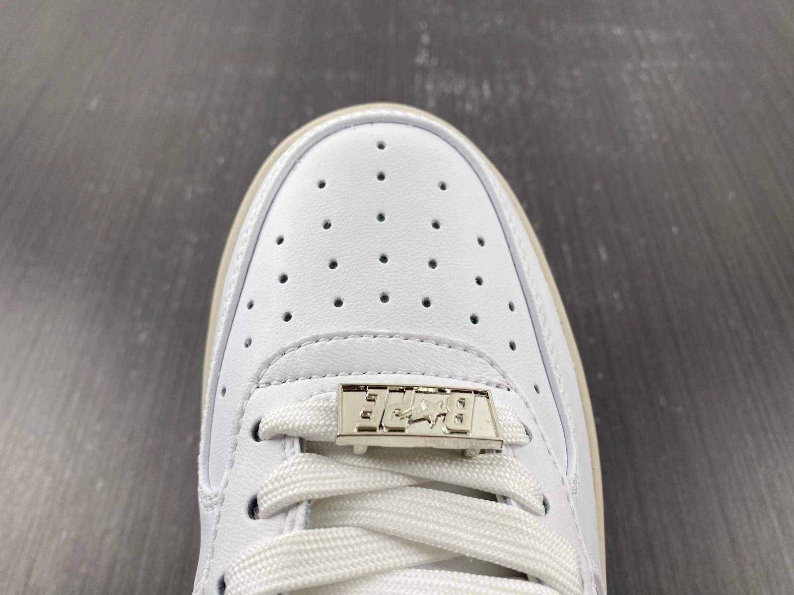 A Bathing Ape Bape Sta White Grey WaterResistant 691