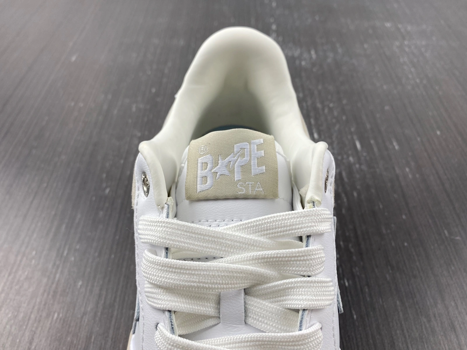 A Bathing Ape Bape Sta White Grey WaterResistant 691