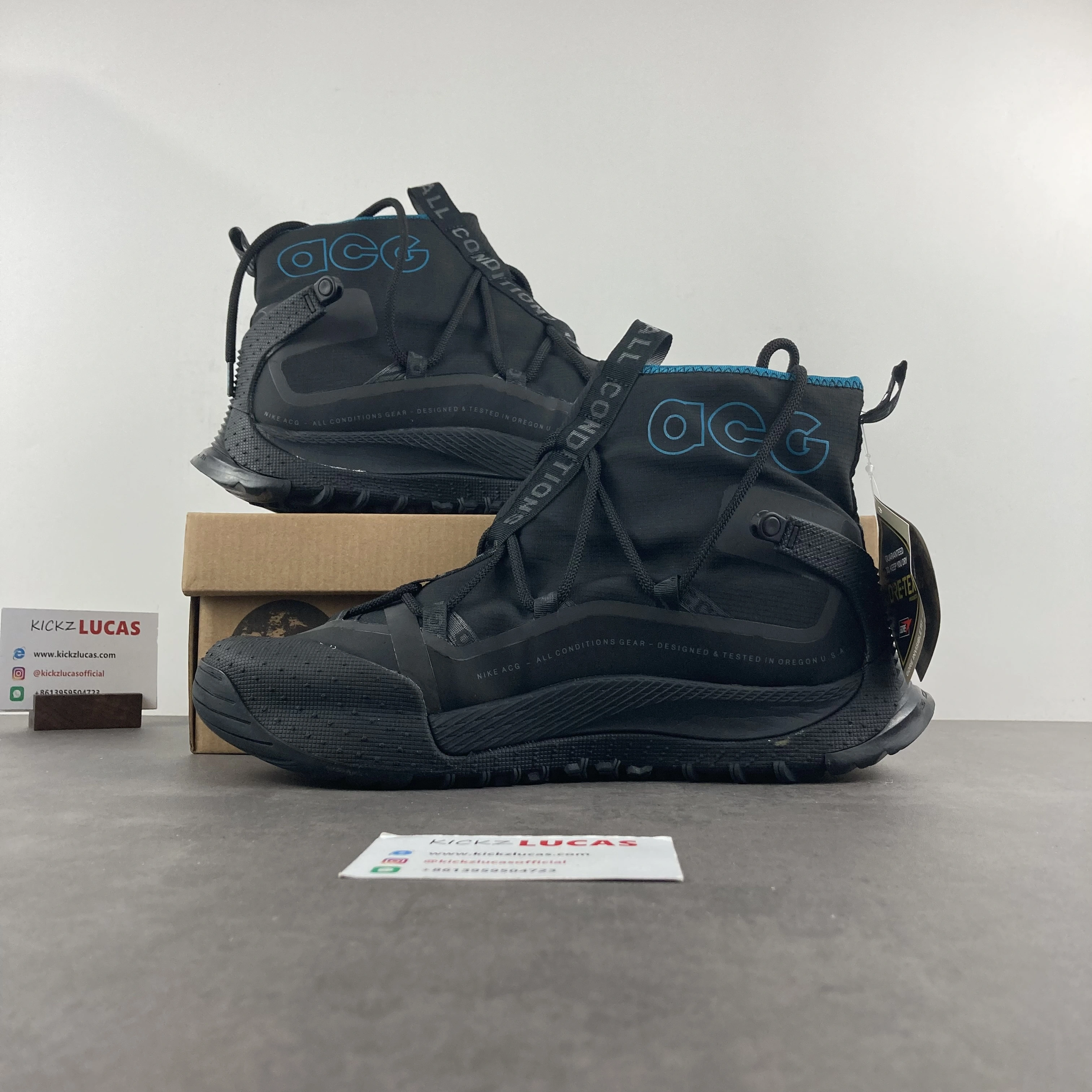 GoodFit ACG Terra Antarktik GORE-TEX Black Midnight Turquoise BV6348- 1299