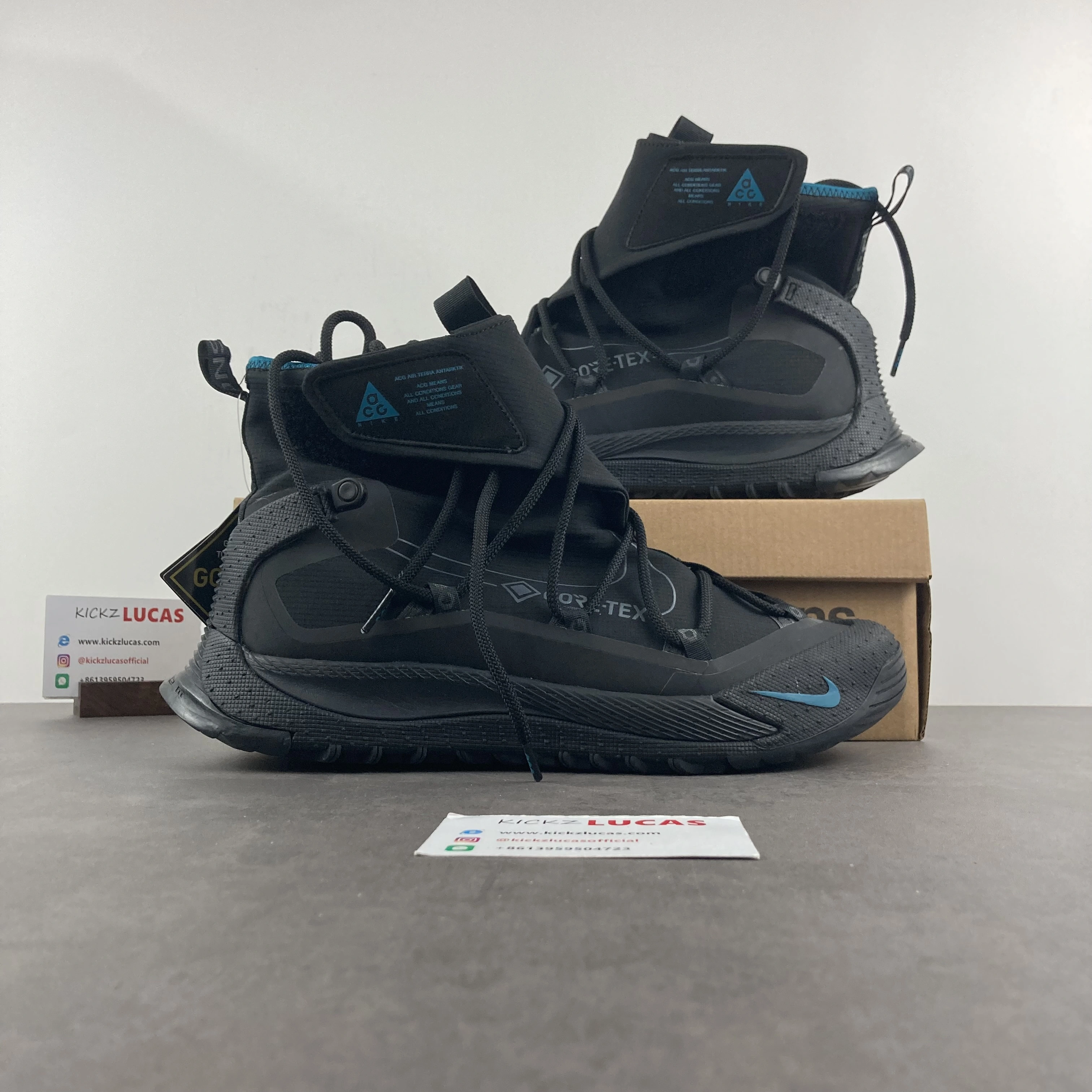 GoodFit ACG Terra Antarktik GORE-TEX Black Midnight Turquoise BV6348- 1299