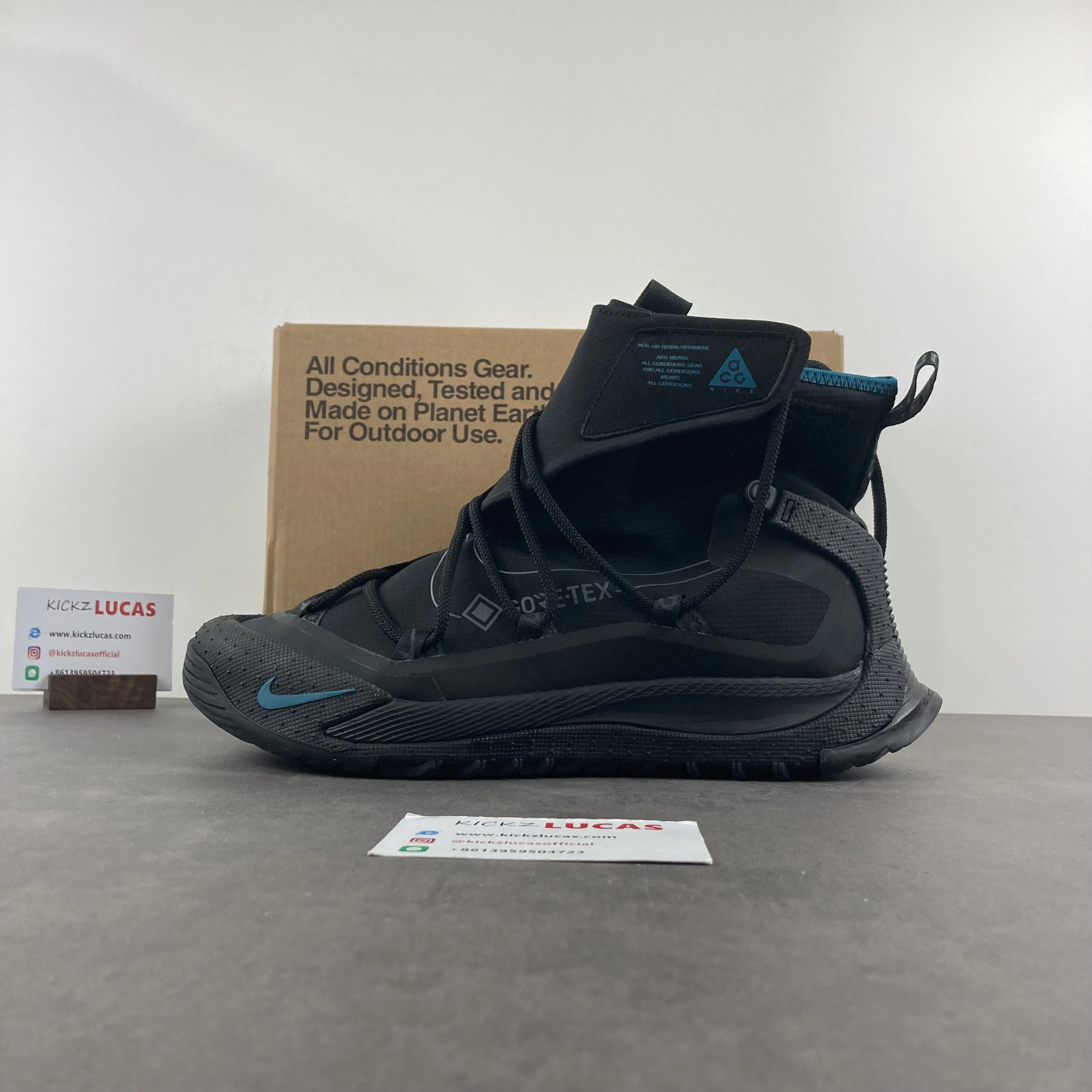 GoodFit ACG Terra Antarktik GORE-TEX Black Midnight Turquoise BV6348- 1299
