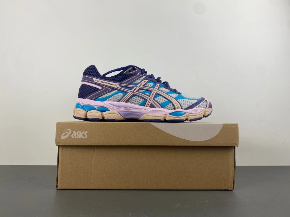 ASICS Gel-Cumulus 16 Purple Cloud Grey Bisque 1203A763- Casual 2514