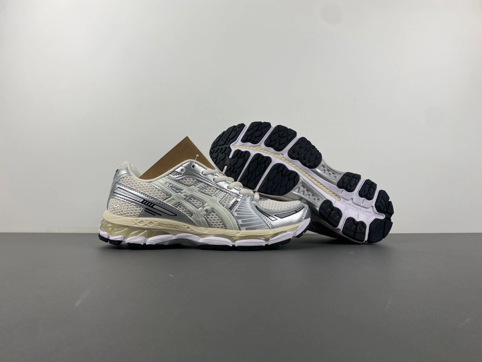 Fashionable ASICS Gel-Kayano 12.1 Ronnie Fieg Cream Pure Aqua 1203A555- 2538