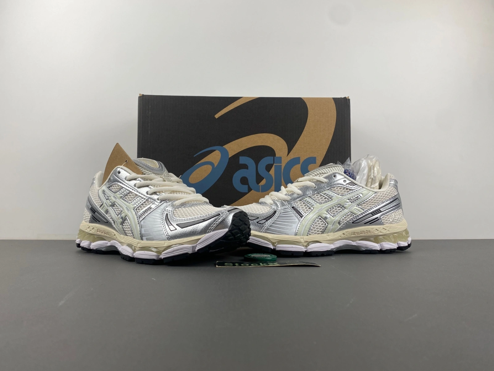 Fashionable ASICS Gel-Kayano 12.1 Ronnie Fieg Cream Pure Aqua 1203A555- 2538