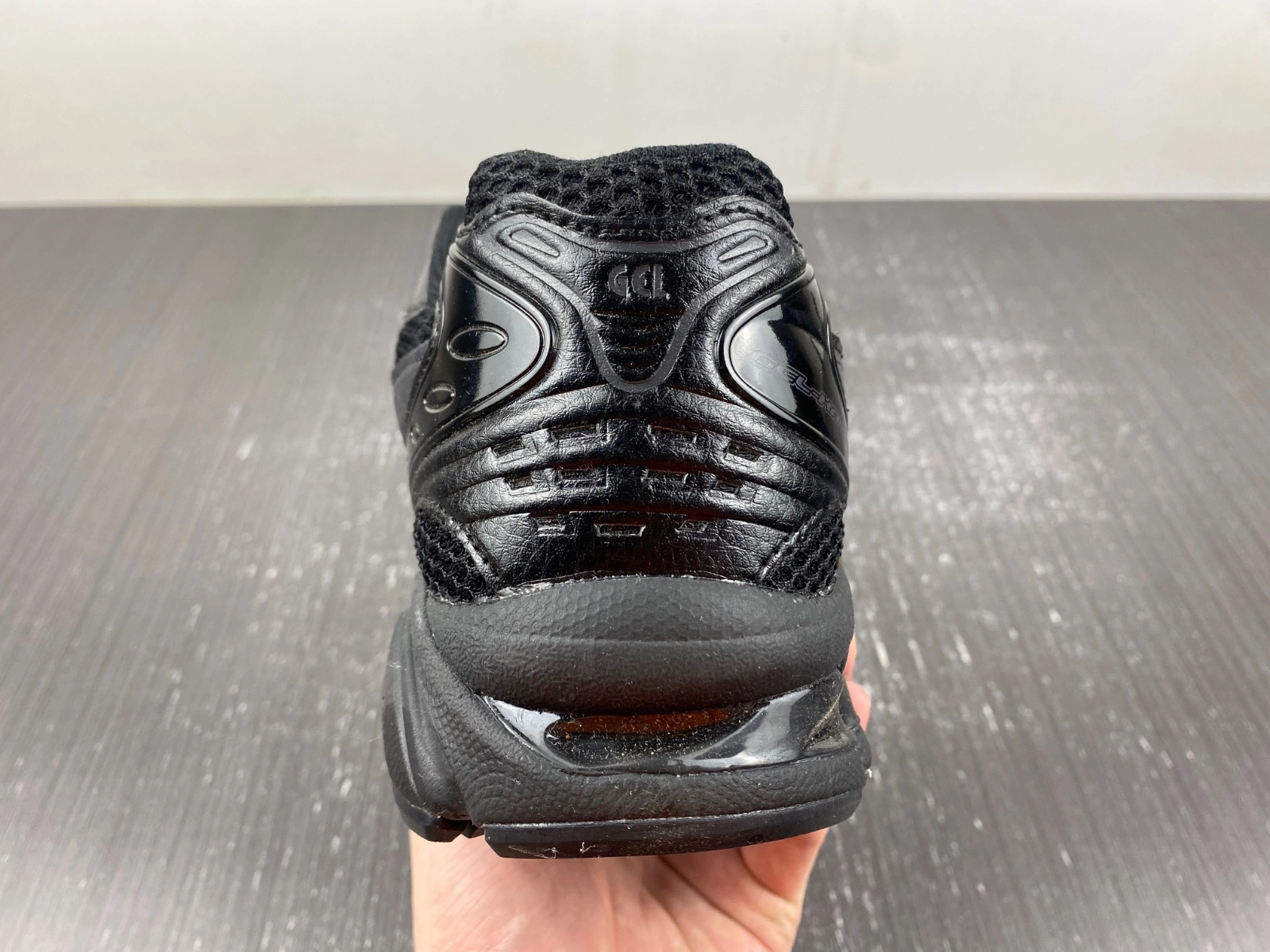 Upgraded ASICS Gel-Kayano 14 Black Graphite Grey 1201A019- 2561