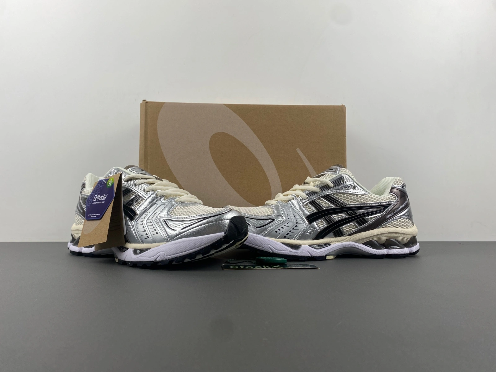 Versatile ASICS Gel-Kayano 14 Cream Black Metallic Plum 1201A019- 2556