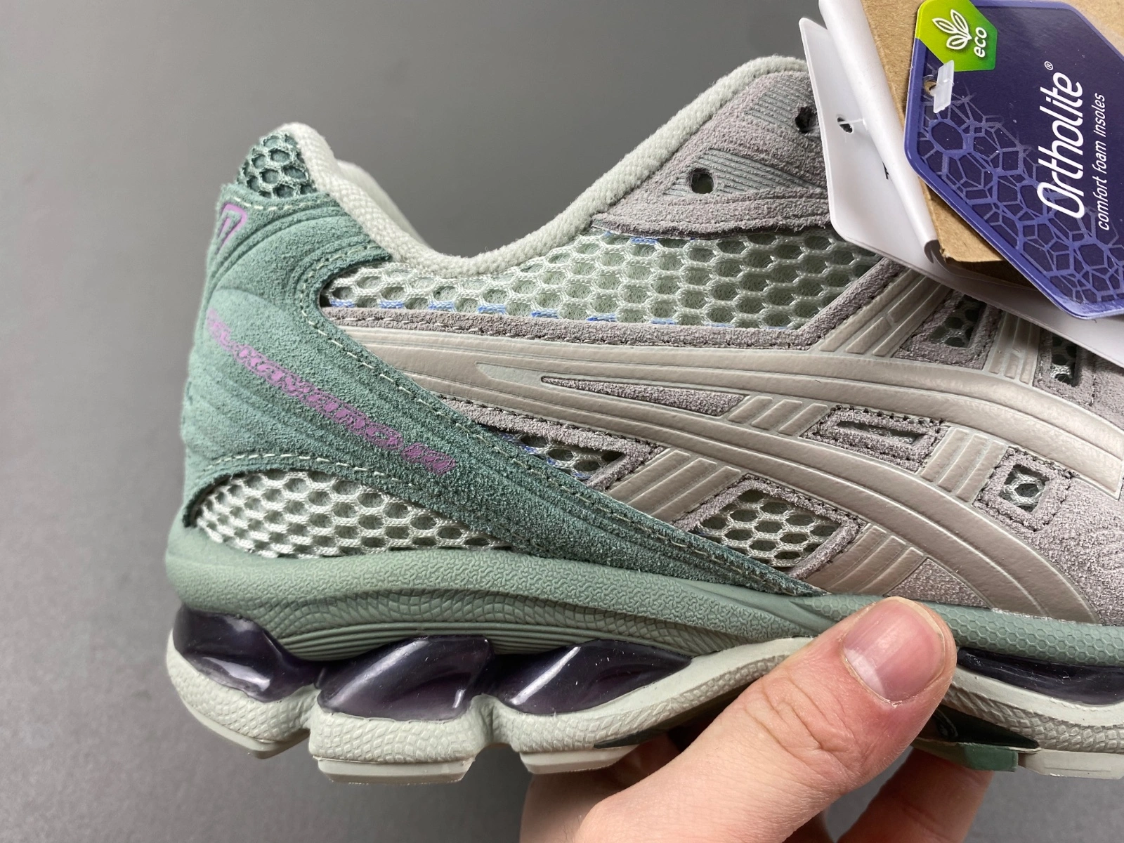 Thermal ASICS Gel-Kayano 14 Light Sage Smoke Grey 1201A161- 2555