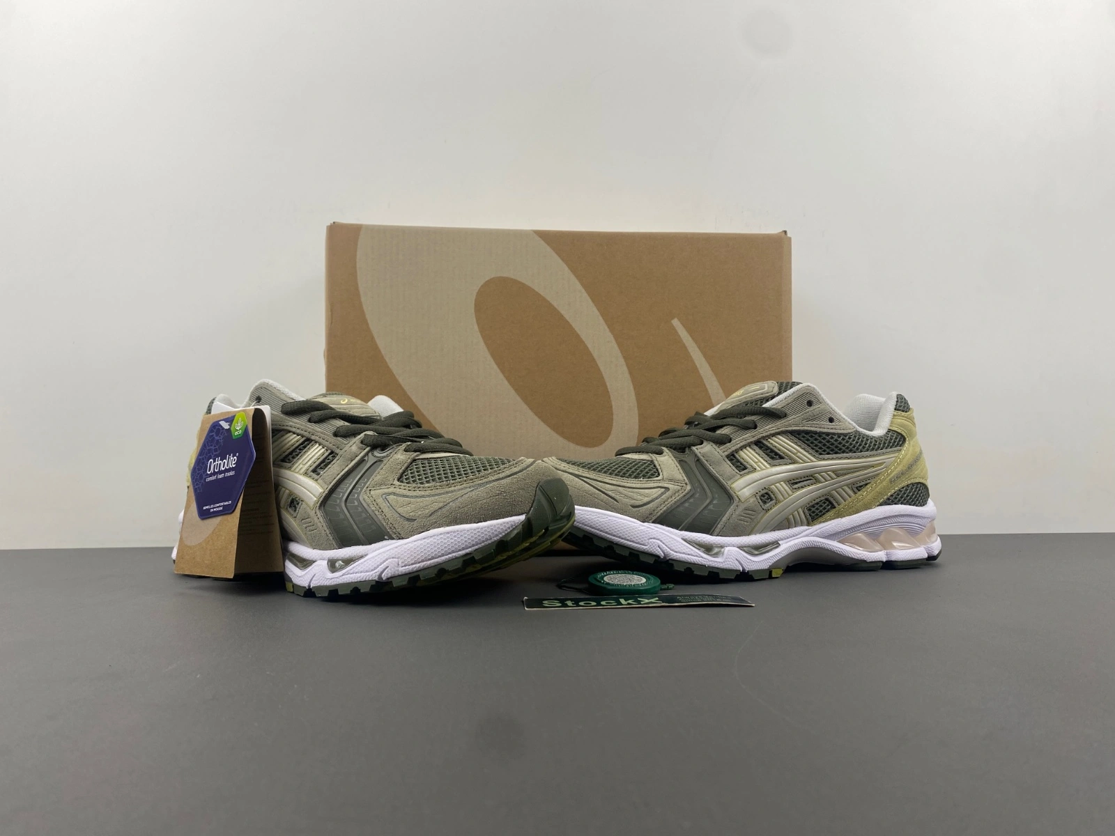 SmartChoice ASICS Gel-Kayano 14 Mantle Green Oyster Grey 1201A161- 2552