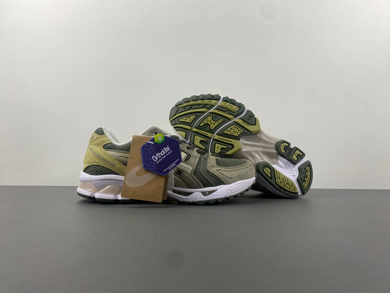 SmartChoice ASICS Gel-Kayano 14 Mantle Green Oyster Grey 1201A161- 2552