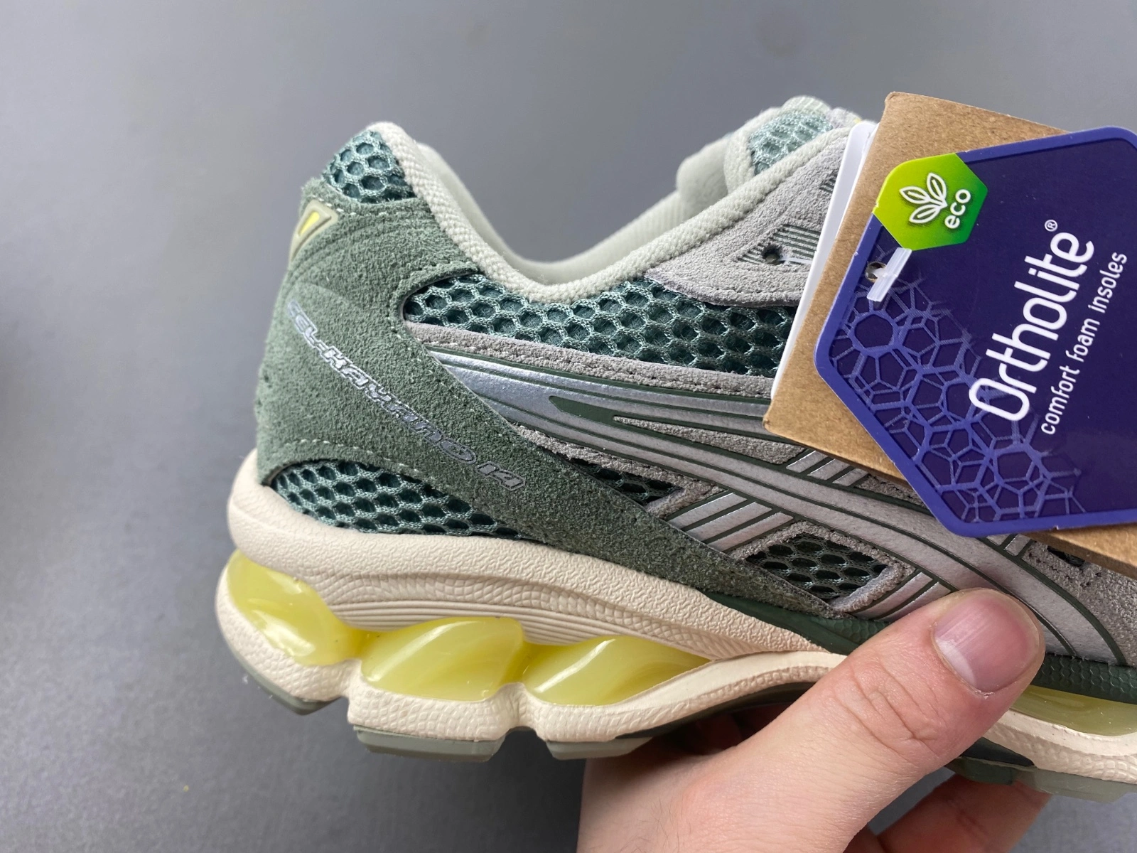 GoAnywhere ASICS Gel-Kayano 14 Olive Grey Pure Silver 1201A161- 2551