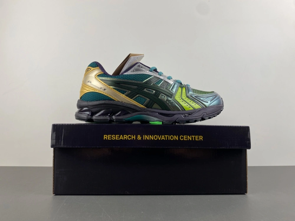 Supportive ASICS Gel-Kayano 14 P. Andrade Gradation Green 1203A639- 2516