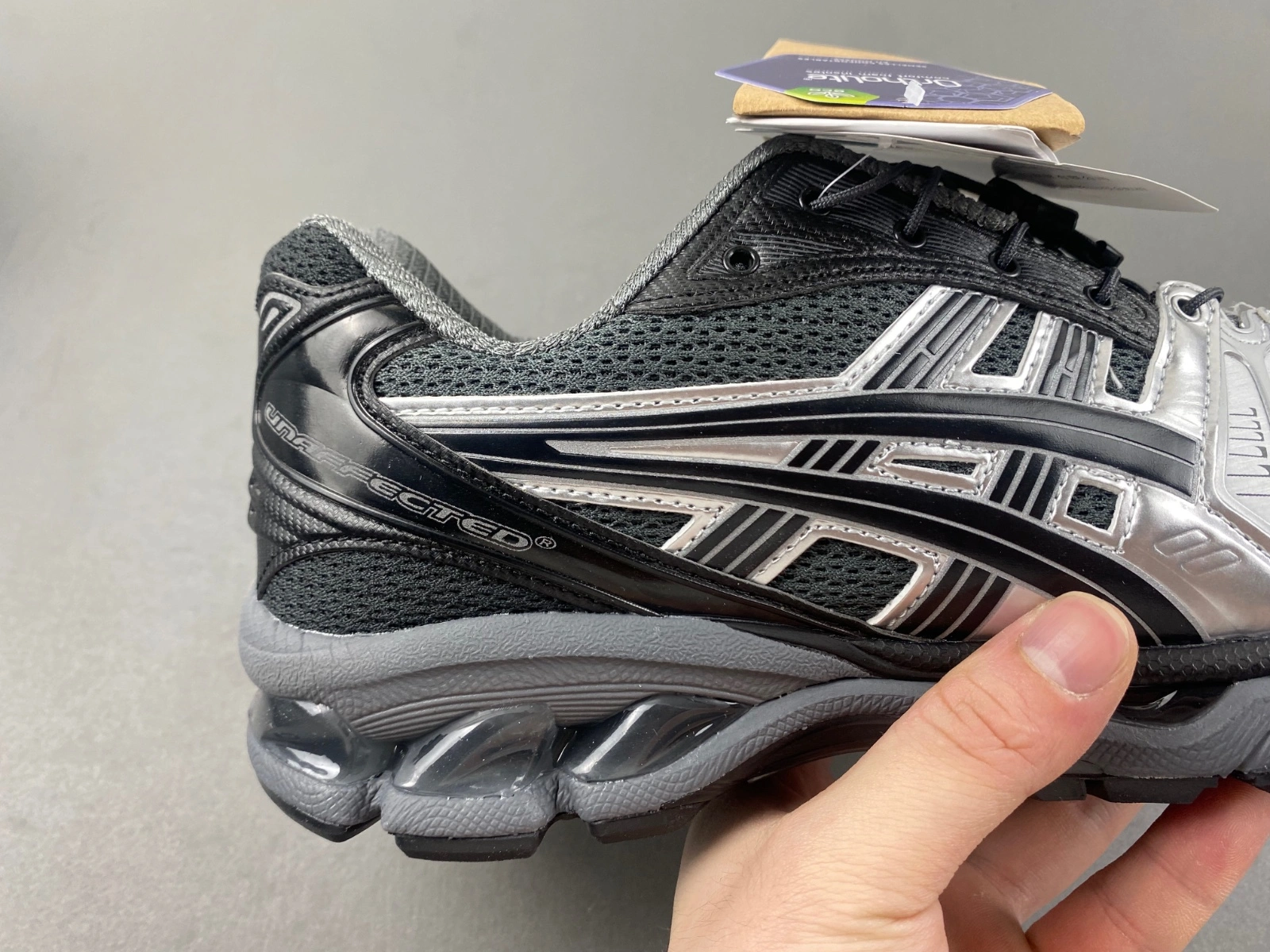 TimelessDesign ASICS Gel-Kayano 14 Unaffected Infinite Wonders Pack Black Silver 1201A922- 2550
