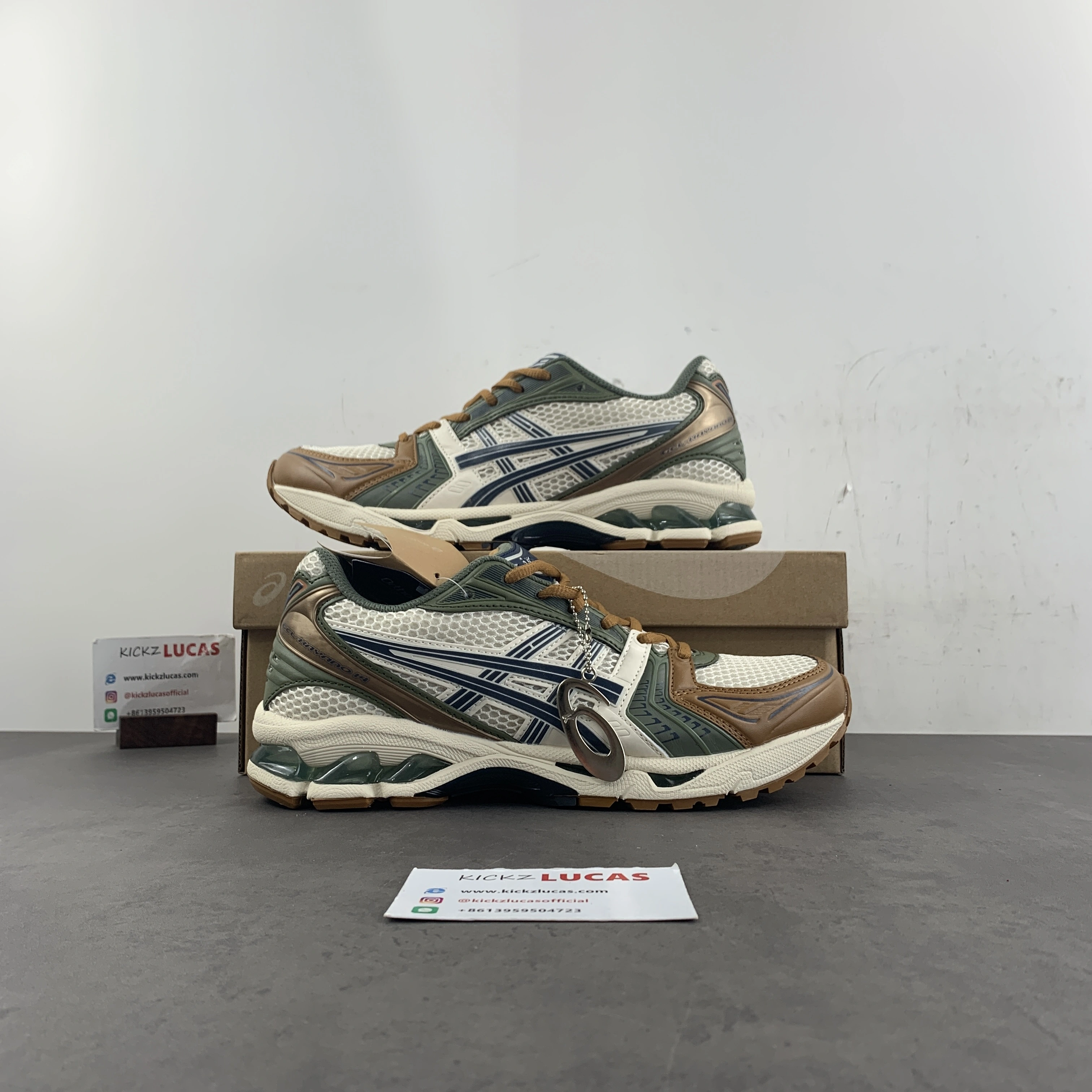 Functional ASICS Gel-Kayano 14 Vanilla Tarmac 1201A019- 2563