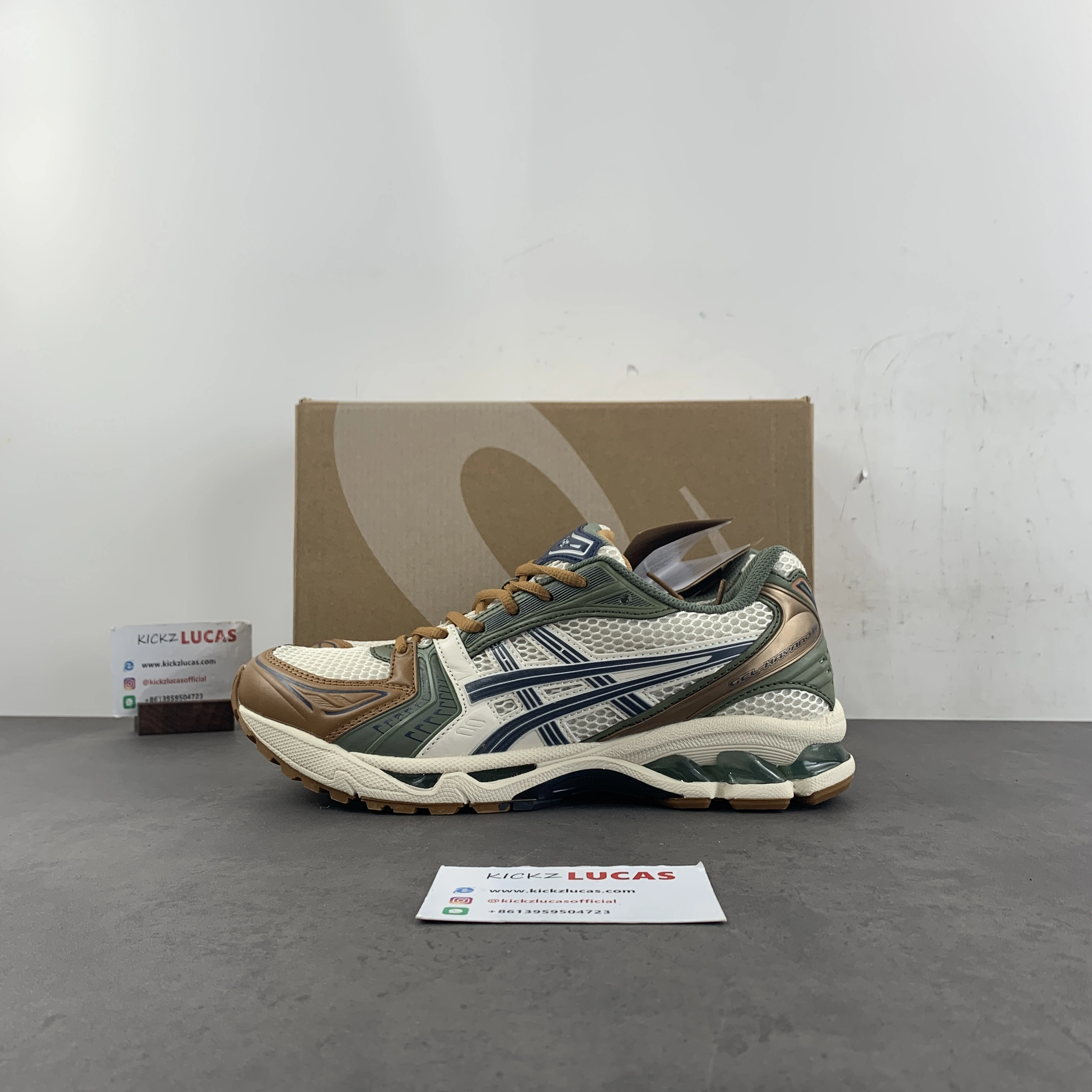Functional ASICS Gel-Kayano 14 Vanilla Tarmac 1201A019- 2563