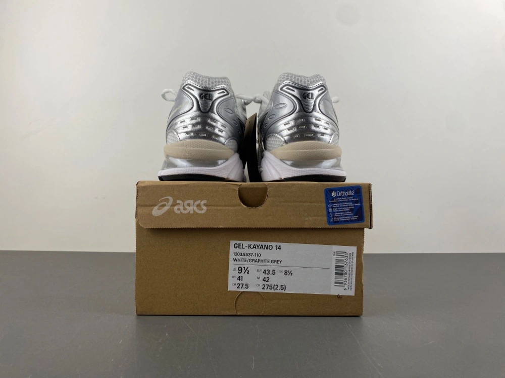 ASICS Gel-Kayano 14 White Graphite Grey 1203A537- Efficient 2517