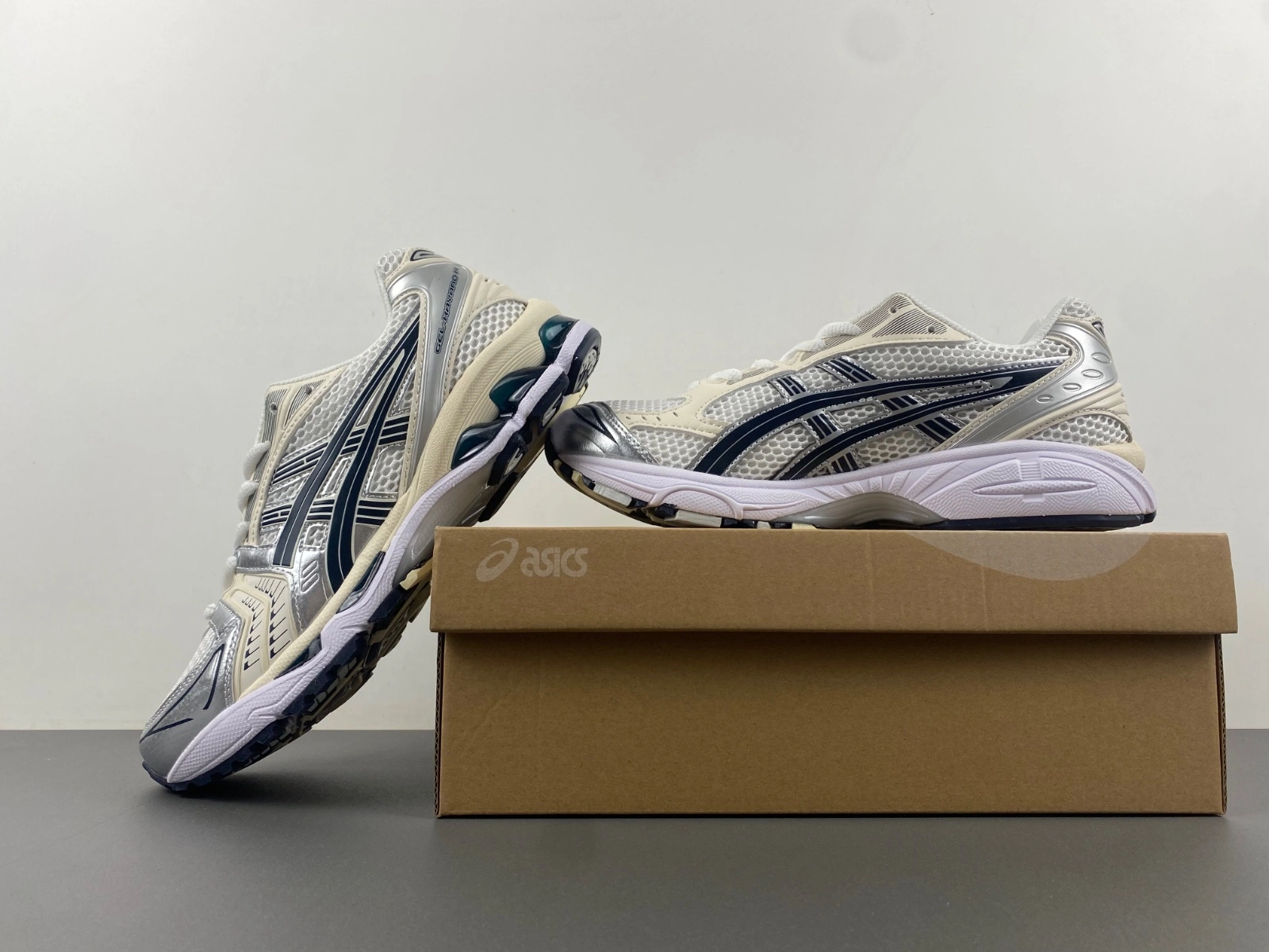 ASICS Gel-Kayano 14 White Midnight 1202A056- Elegant 2554