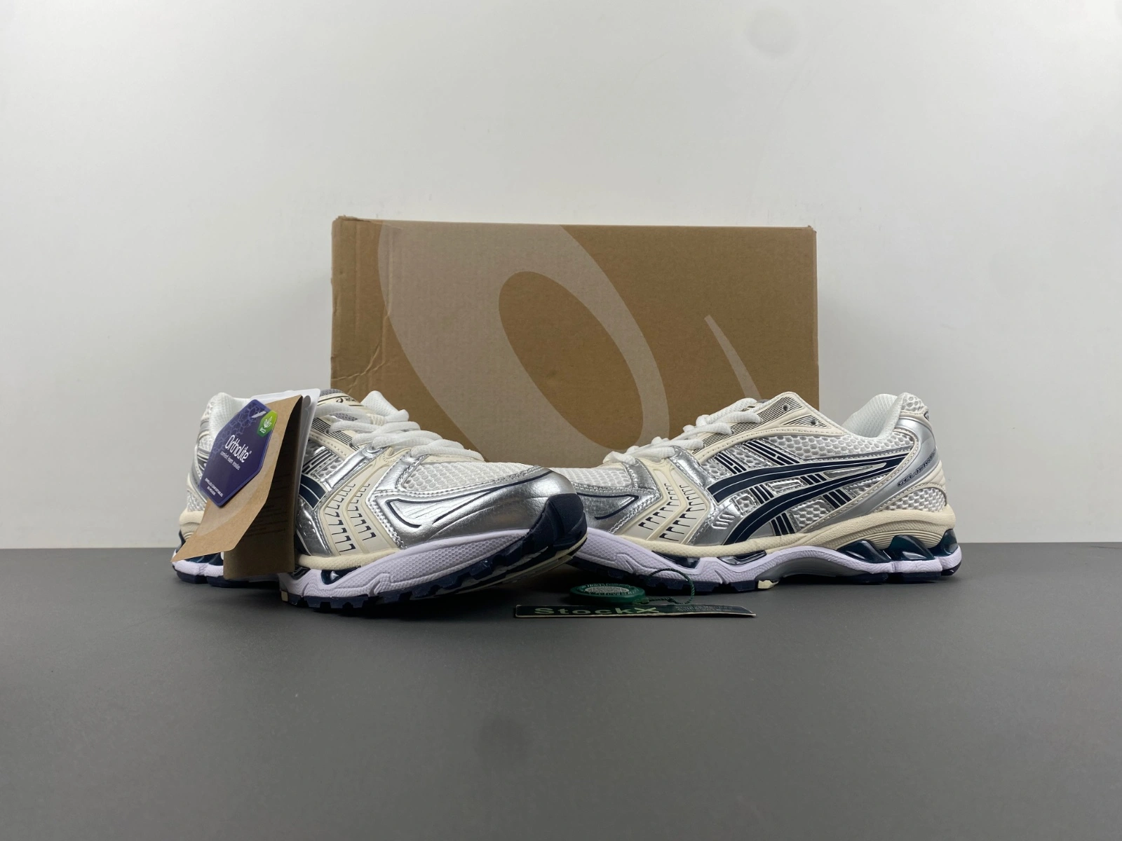 ASICS Gel-Kayano 14 White Midnight 1202A056- Elegant 2554
