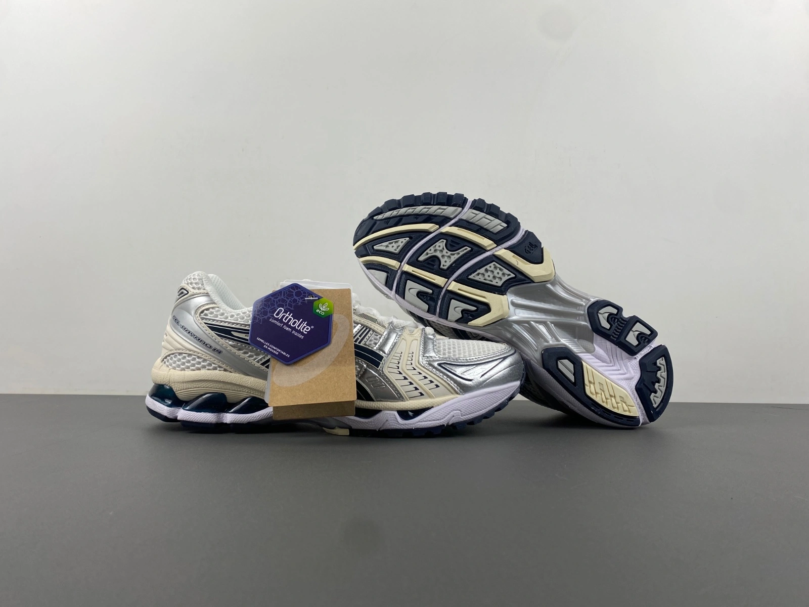 ASICS Gel-Kayano 14 White Midnight 1202A056- Elegant 2554