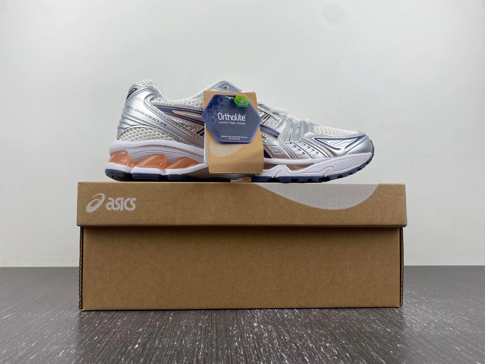 FlexibleFit ASICS Gel-Kayano 14 White Thunder Blue 1202A056- 2565