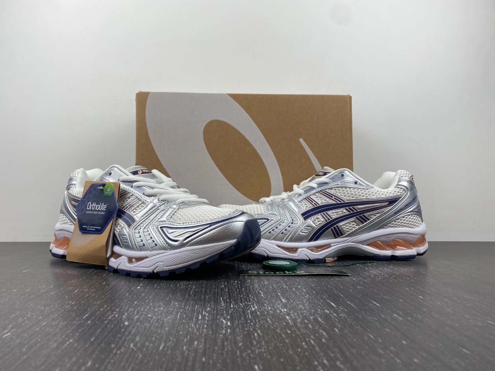 FlexibleFit ASICS Gel-Kayano 14 White Thunder Blue 1202A056- 2565