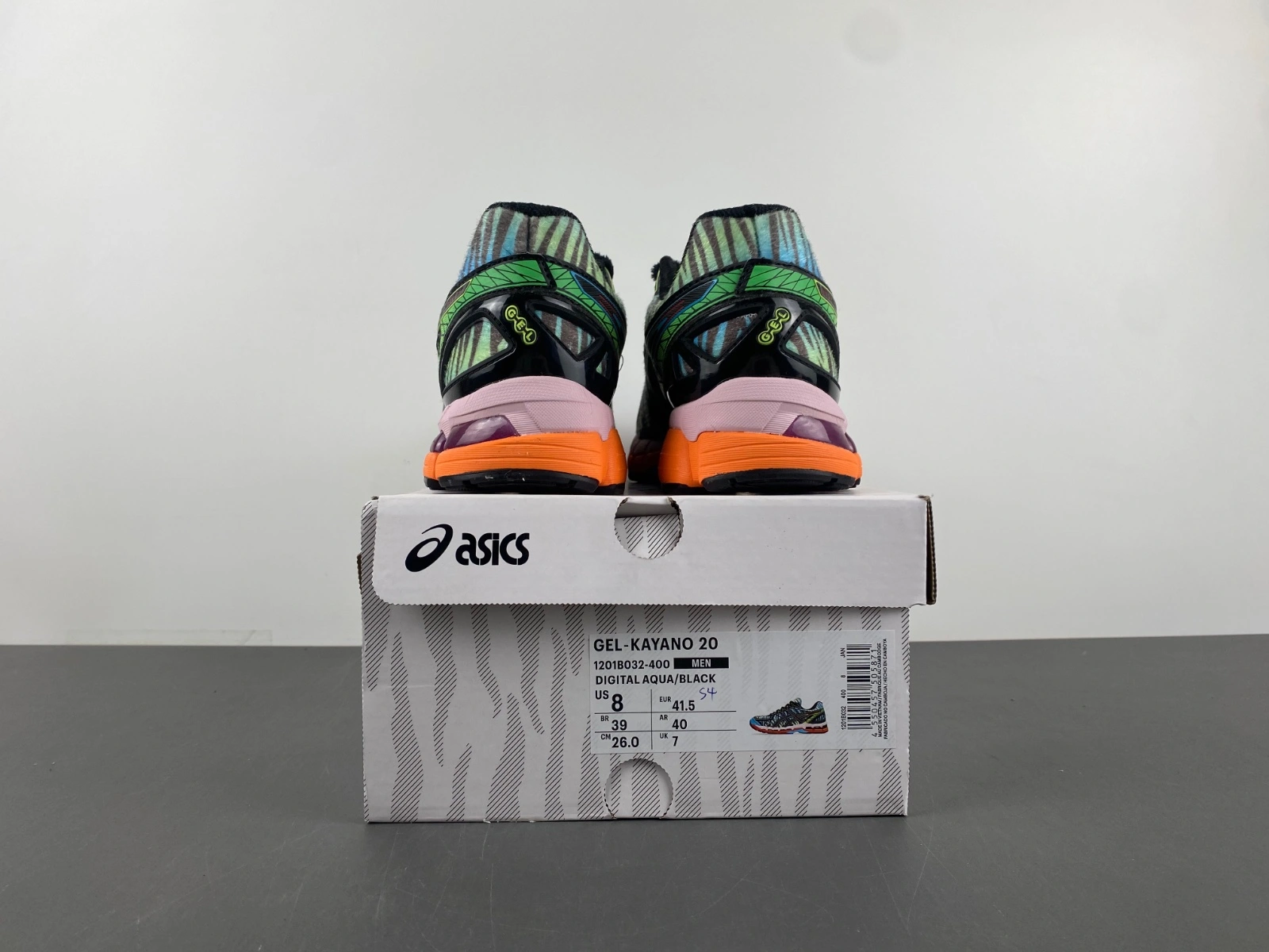 Comfortable ASICS Gel-Kayano 20 KENZO Digital Aqua 1201B032- 2532