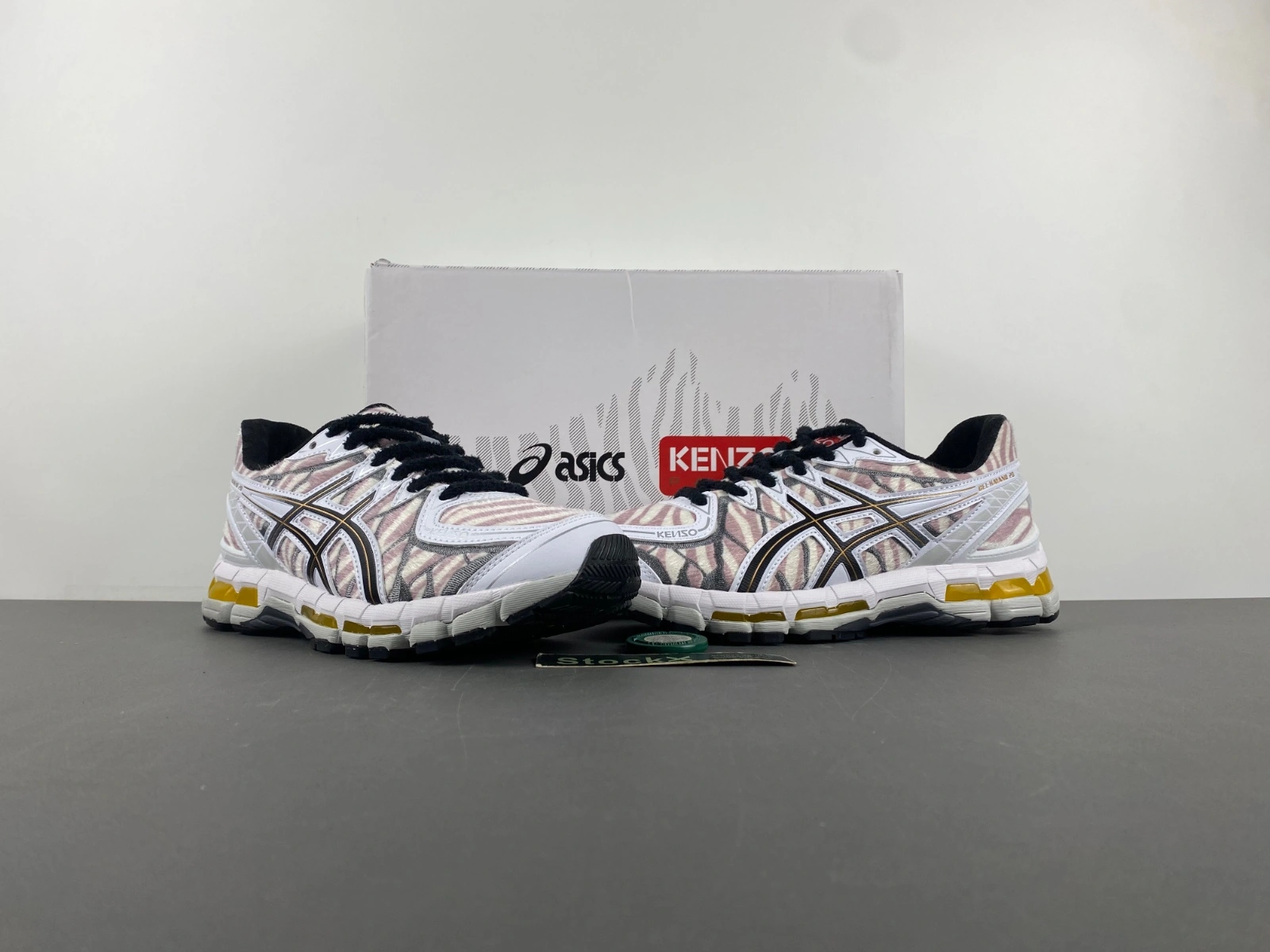 WellDesigned ASICS Gel-Kayano 20 KENZO Glacier Grey 1201B032- 2531