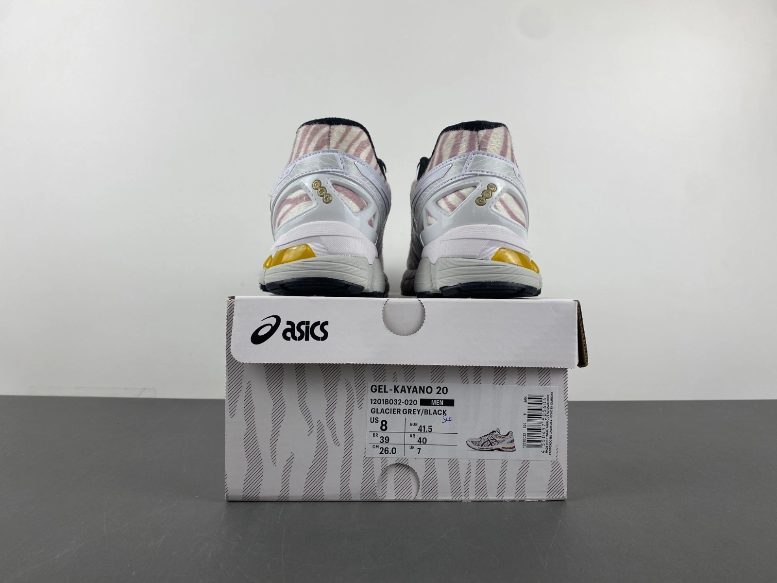 WellDesigned ASICS Gel-Kayano 20 KENZO Glacier Grey 1201B032- 2531