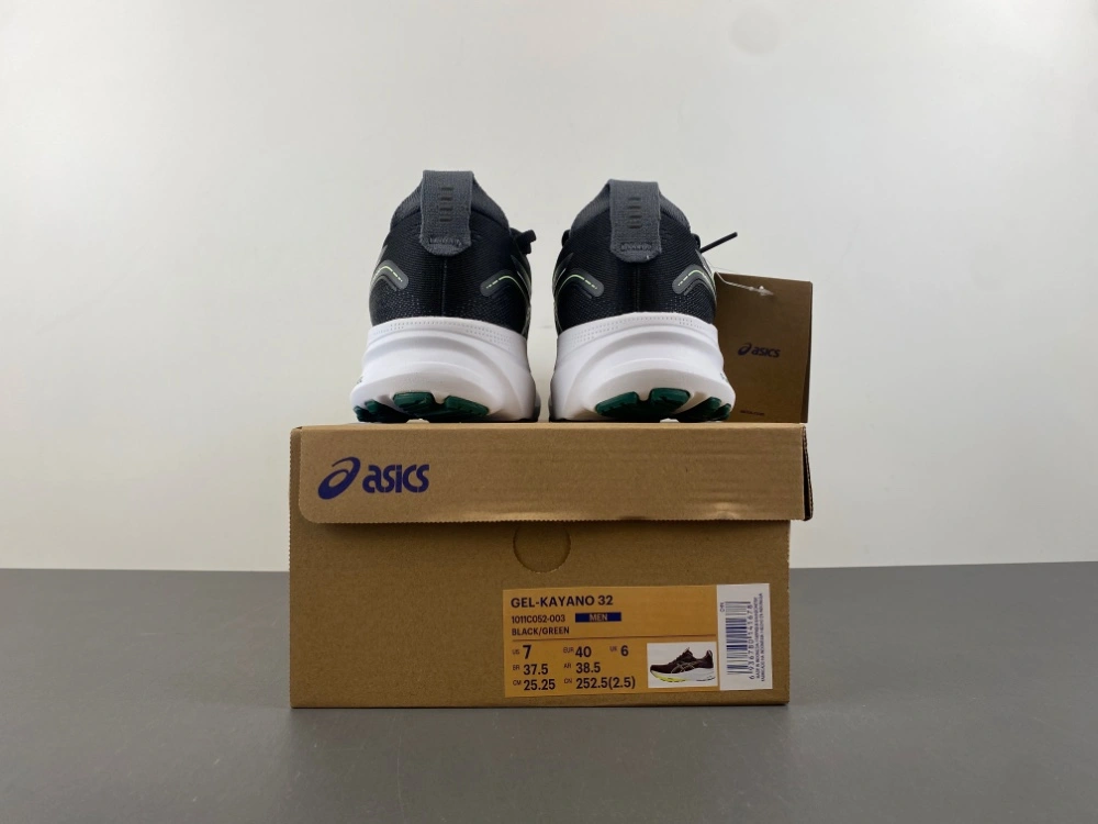 OnTrend ASICS Gel-Kayano 32 Black Jasper Green 1011C052- 2526