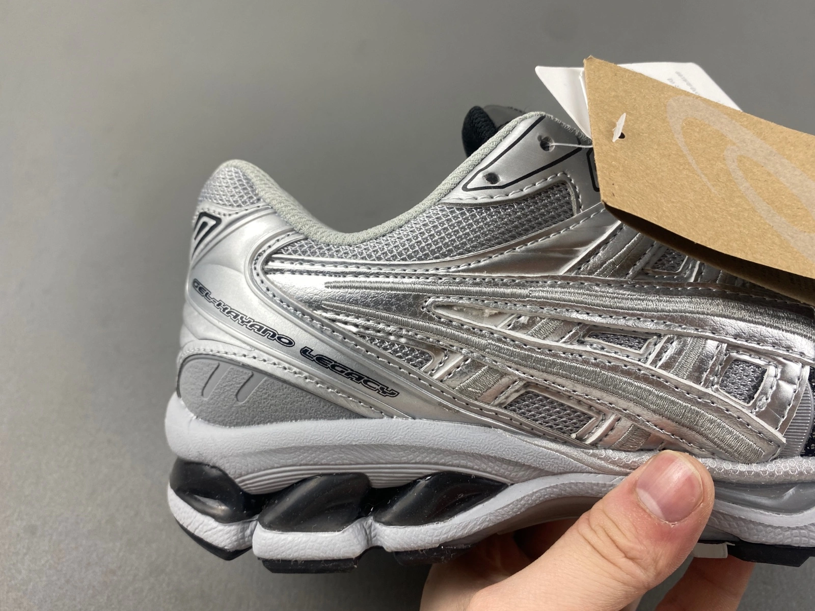 Original ASICS Gel-Kayano Legacy Pure Silver 1203A325- 2547