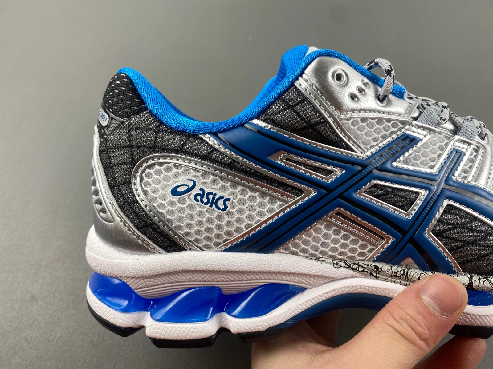 ASICS Gel-Nimbus 10.1 White Directoire Blue 1203A543- Neat 2534