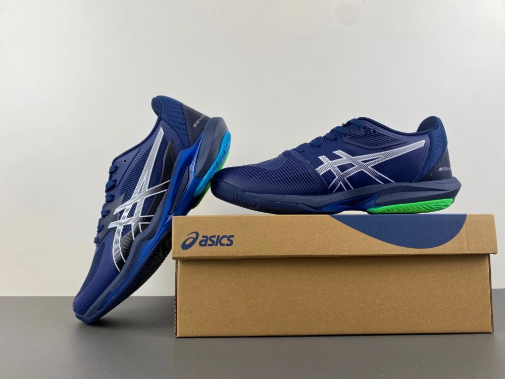 ASICS Solution Speed FF 3 Blue Expanse White 1041A438- Effortless 2528