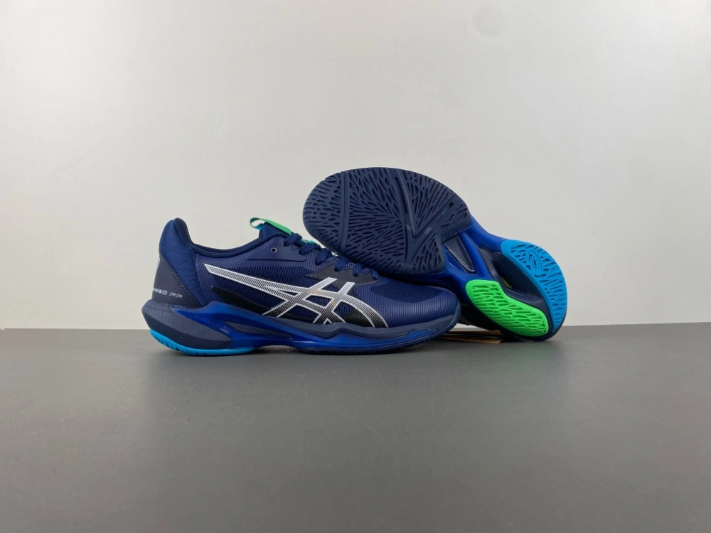 ASICS Solution Speed FF 3 Blue Expanse White 1041A438- Effortless 2528