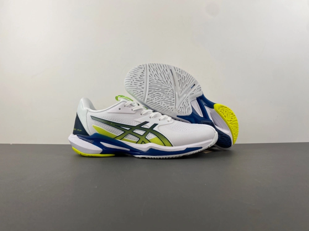 Casual ASICS Solution Speed FF 3 White Mako Blue 1041A438- 2530