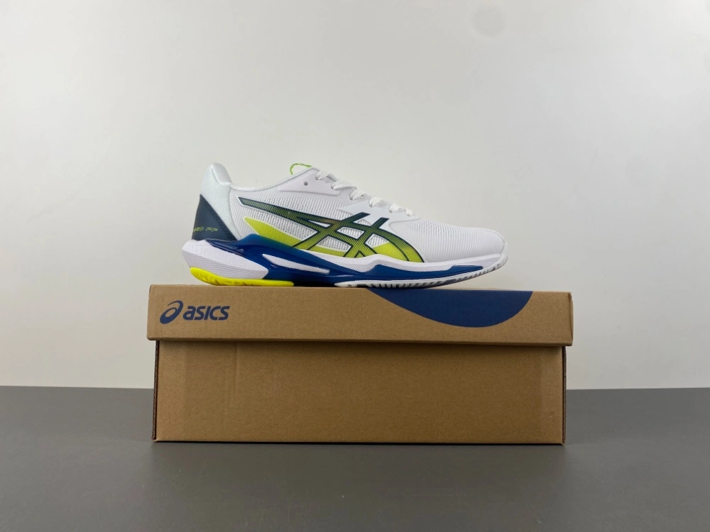 Casual ASICS Solution Speed FF 3 White Mako Blue 1041A438- 2530